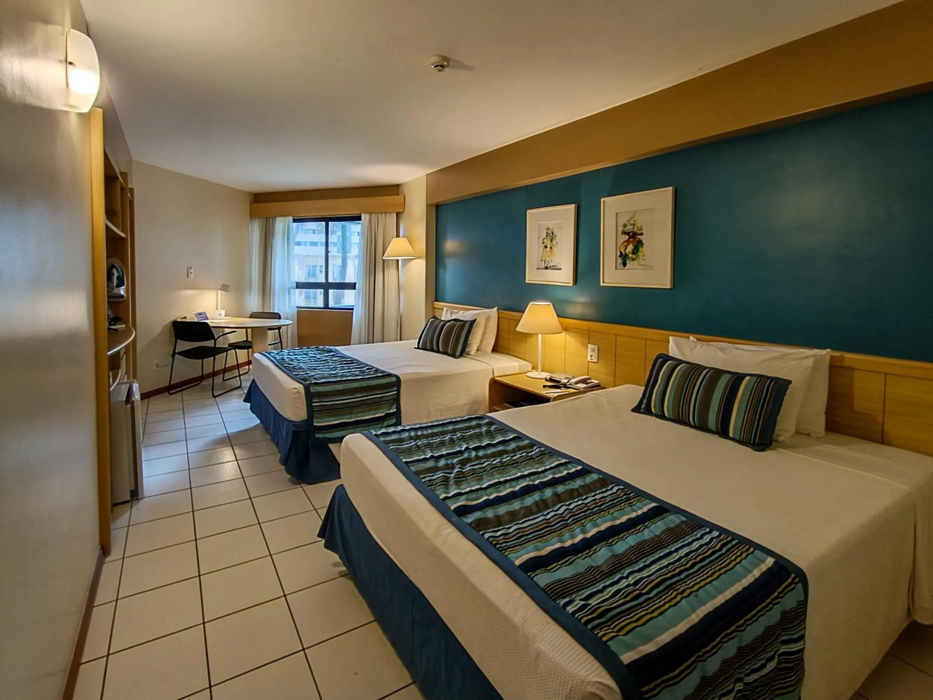 Bed in Reymar Hotel Maceió