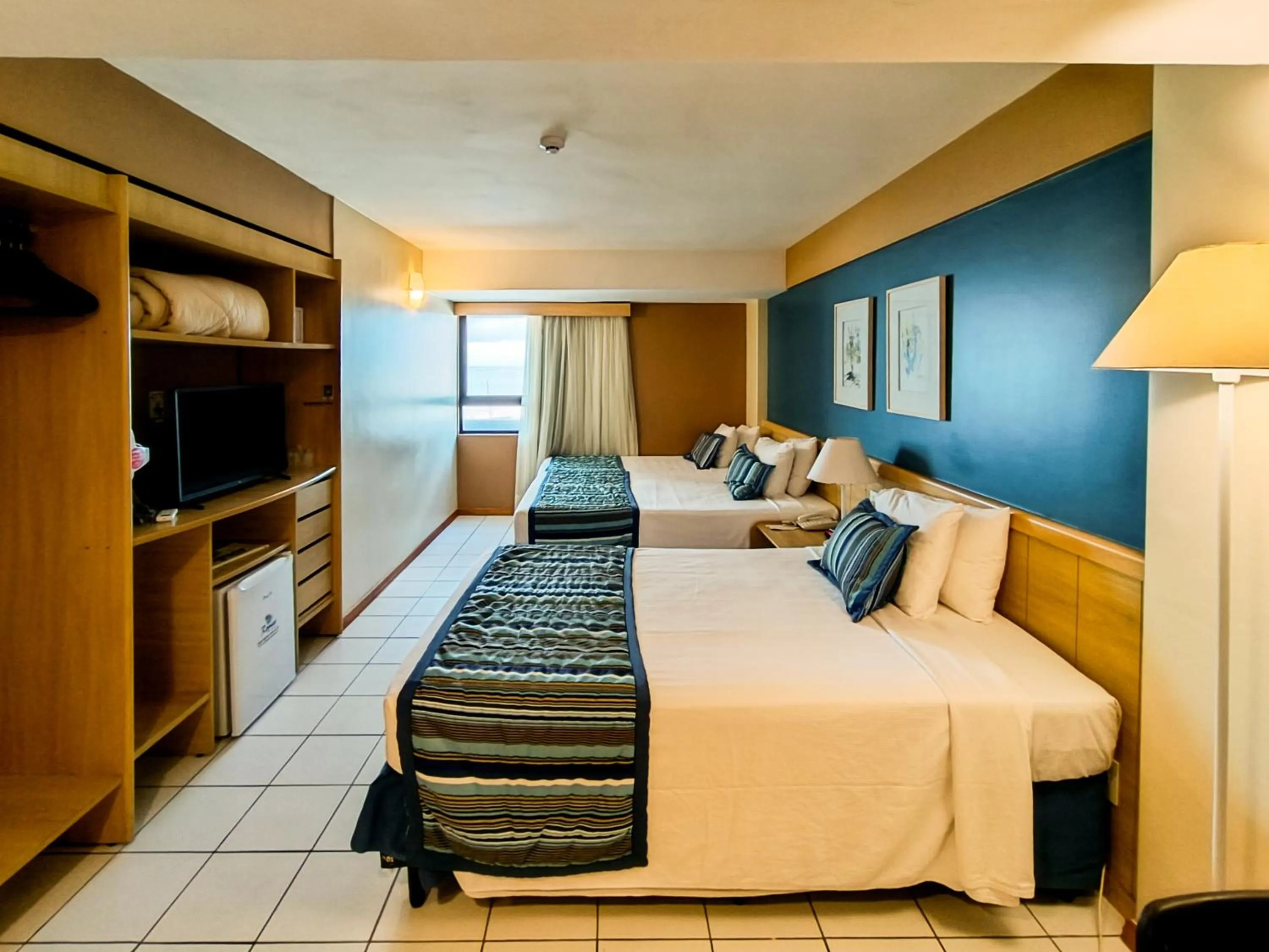 Bed in Reymar Hotel Maceió