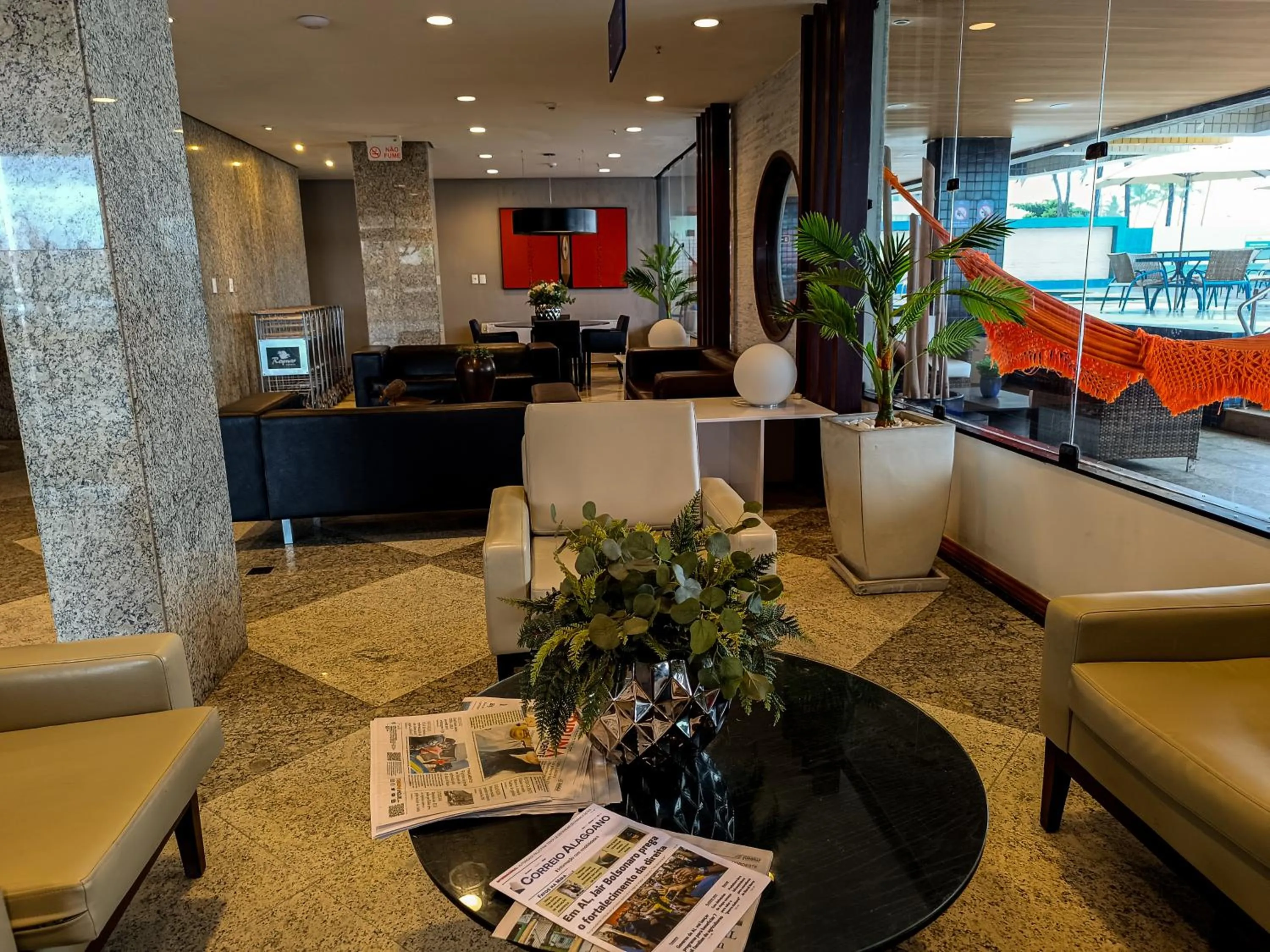 Living room in Reymar Hotel Maceió
