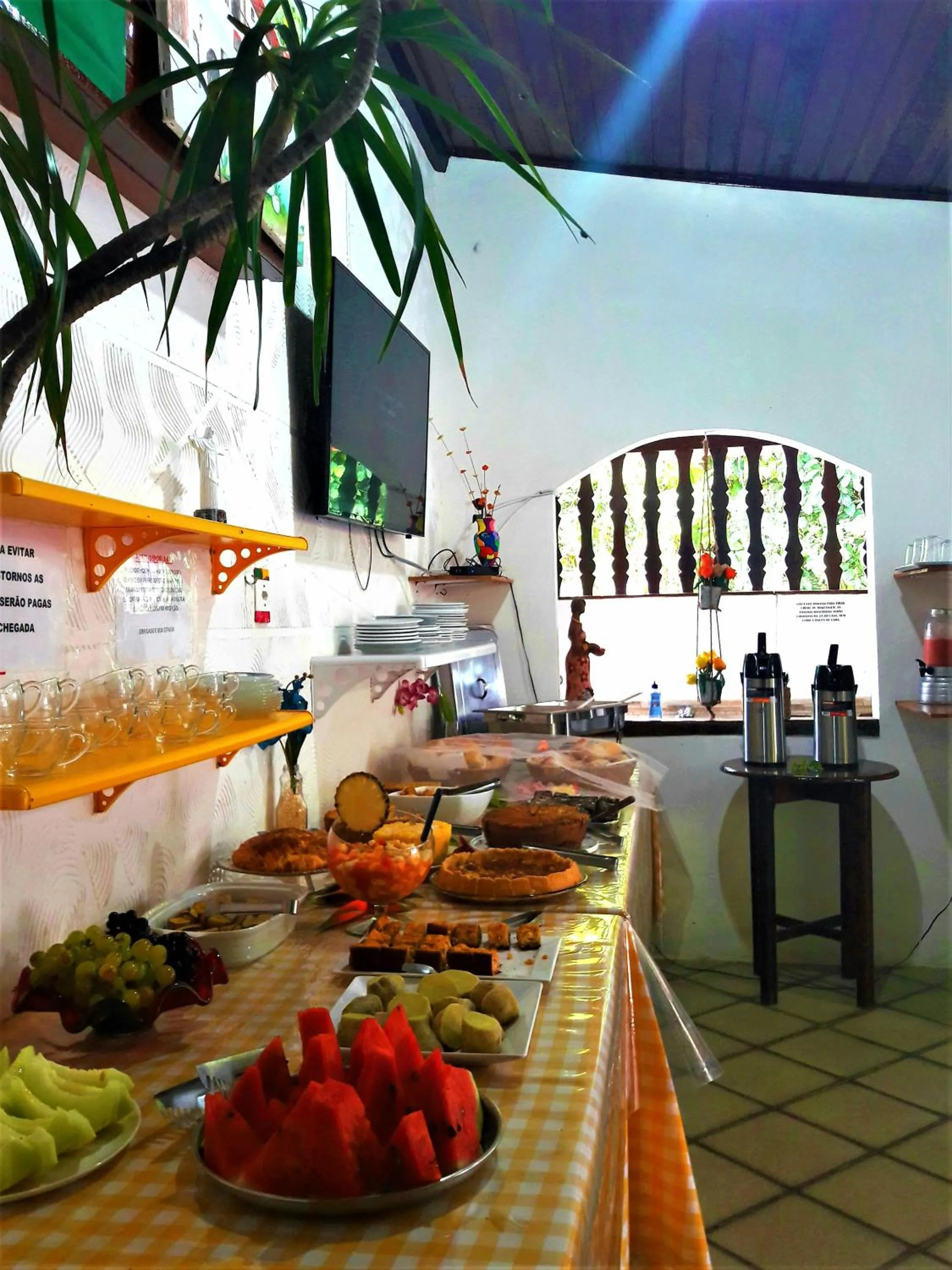 Breakfast in Pousada Vila do Sossego