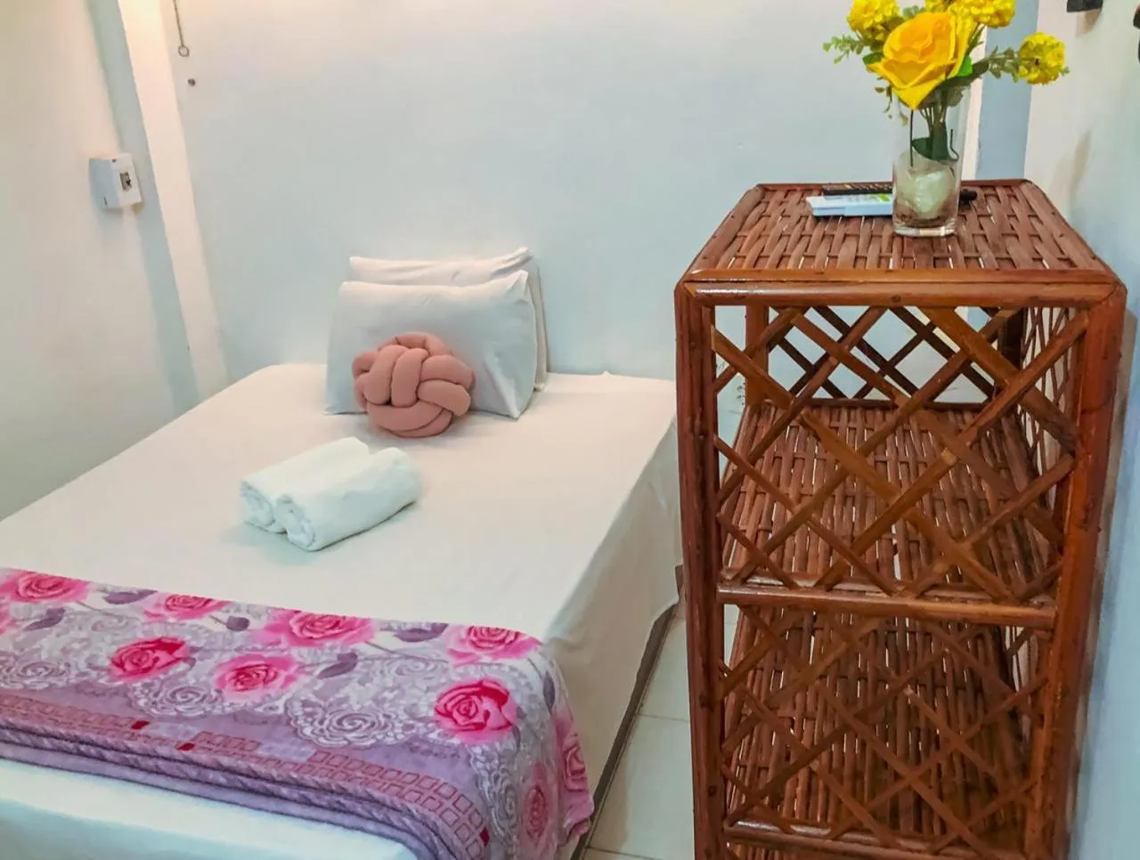 Bed in Pousada Vila do Sossego