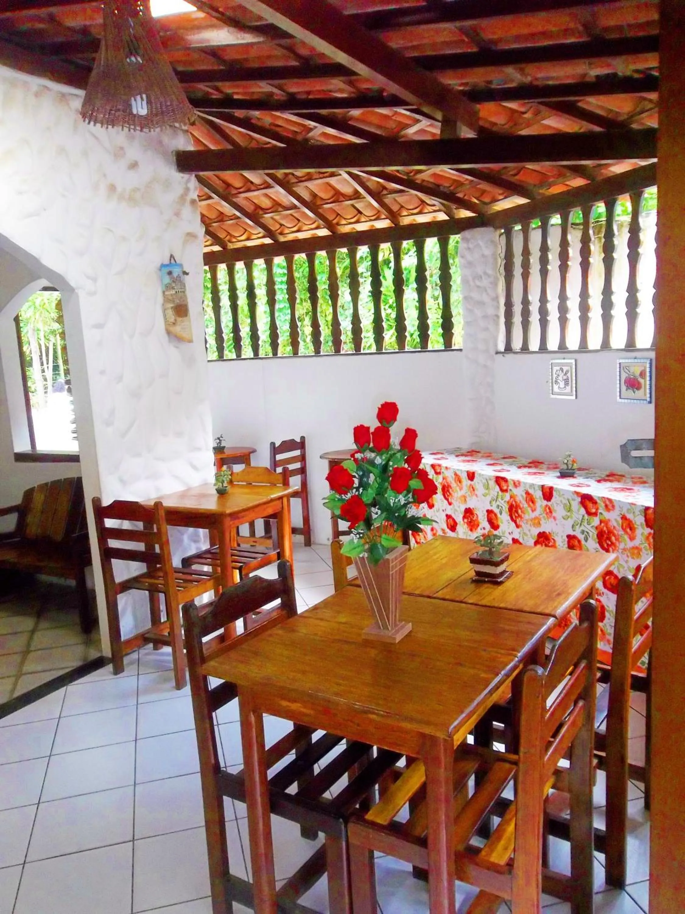 Lobby or reception in Pousada Vila do Sossego