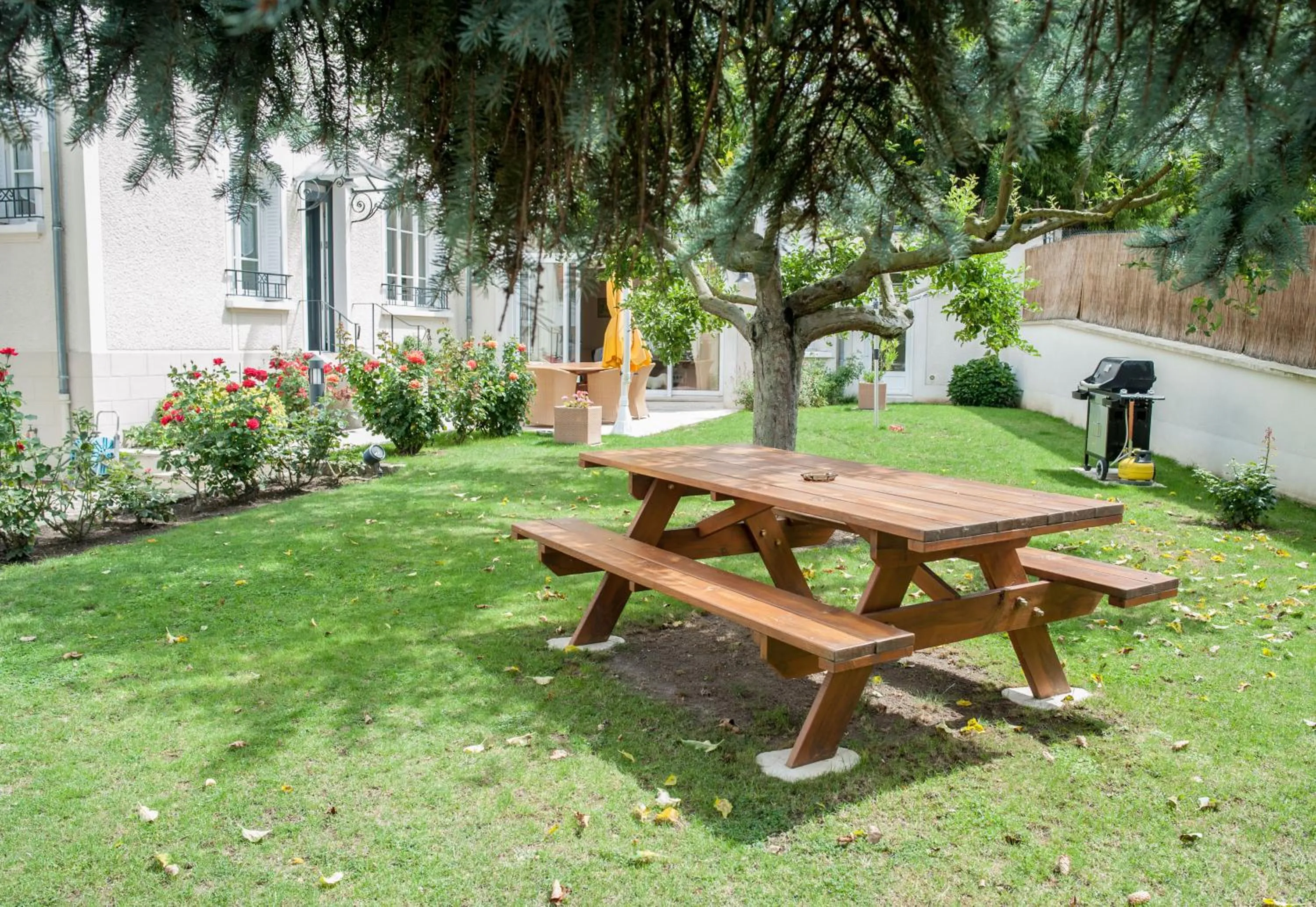 Garden in Chez Camille