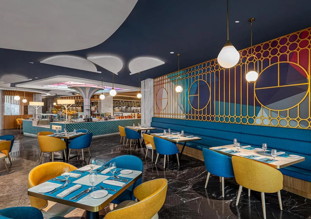 Buffet breakfast in Sunway Pyramid Hotel