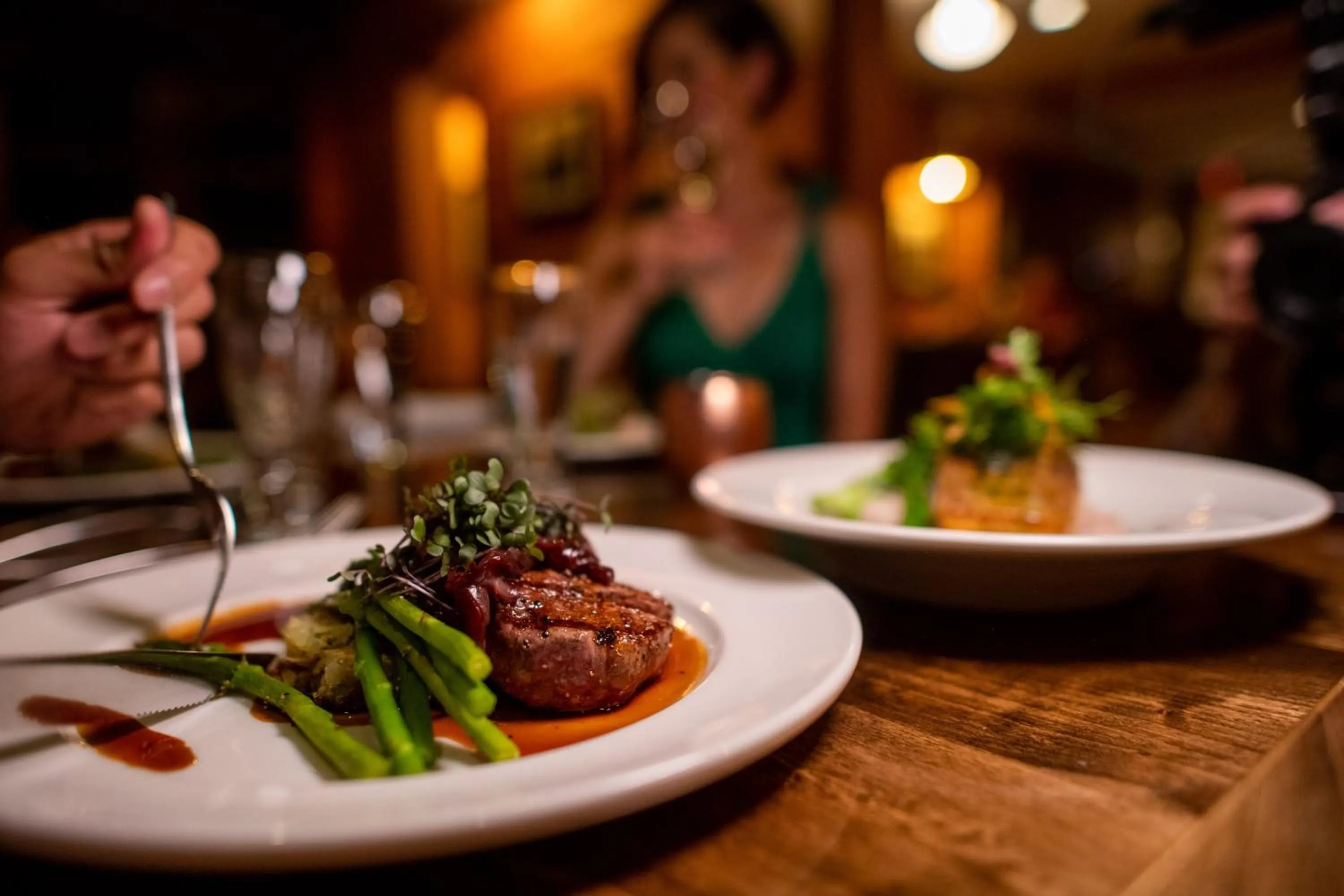 Food close-up in Emerald Lake Lodge