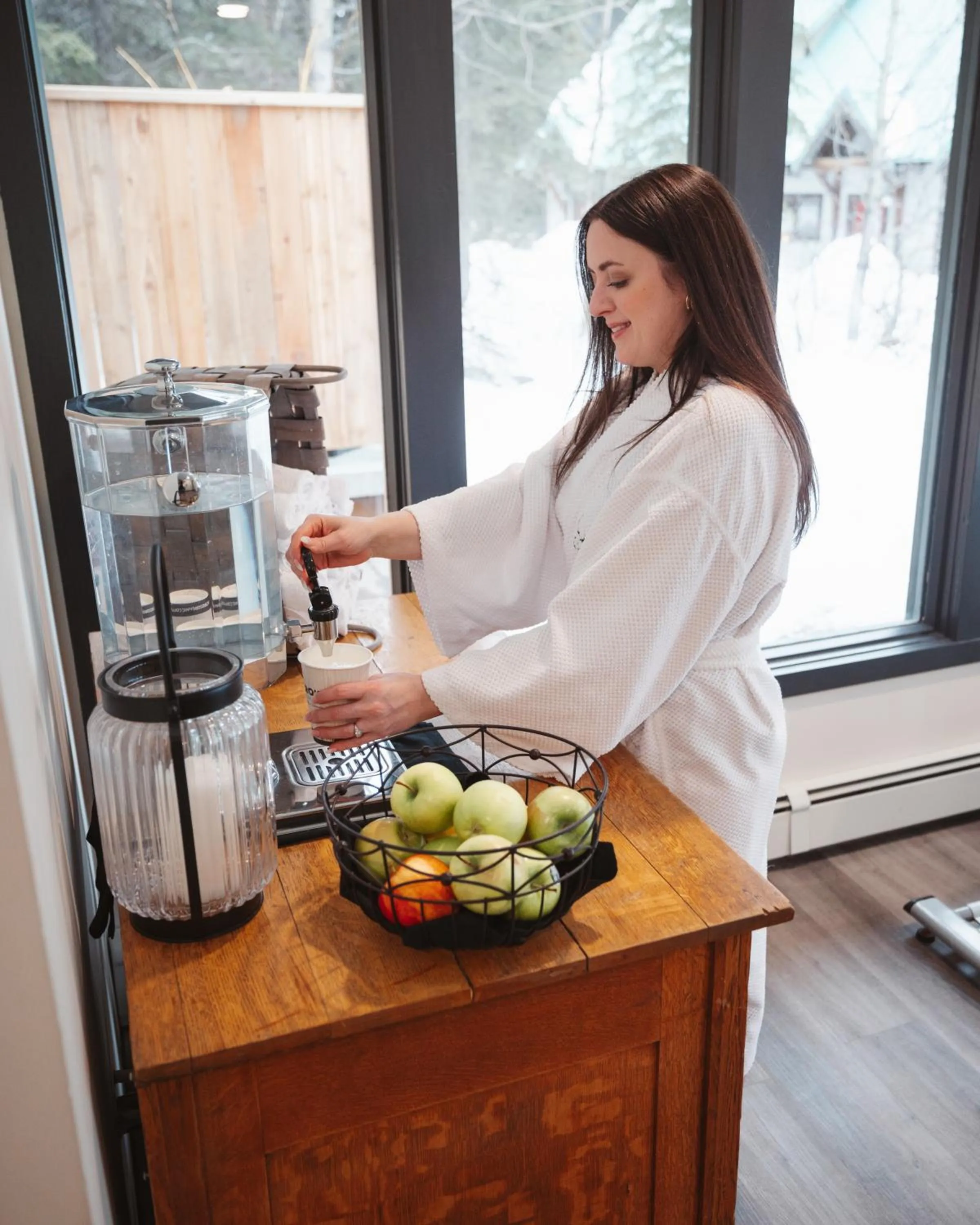 Hot Tub in Emerald Lake Lodge