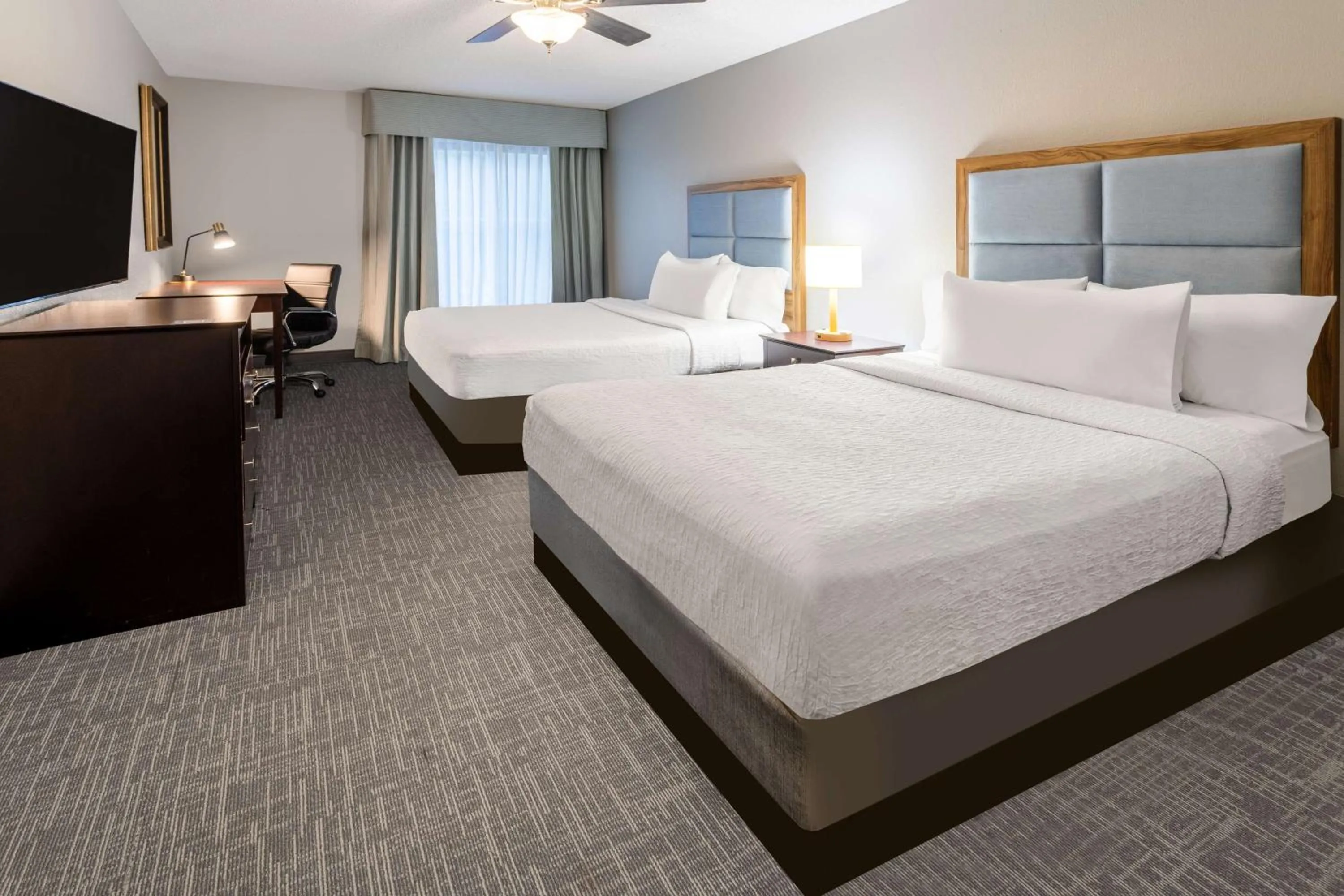 Bed in Homewood Suites by Hilton Rochester/Greece, NY