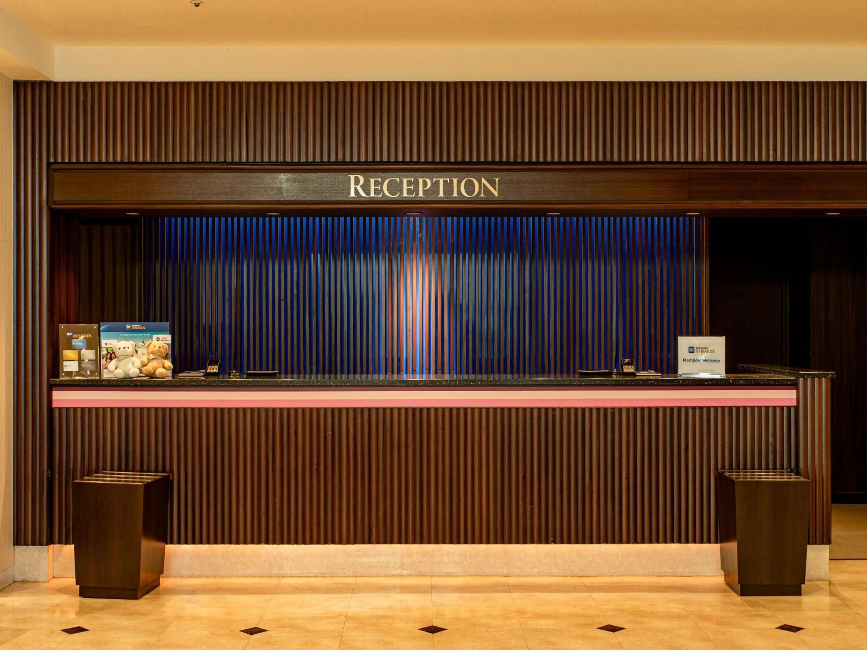 Lobby or reception in Art Hotel Kagoshima