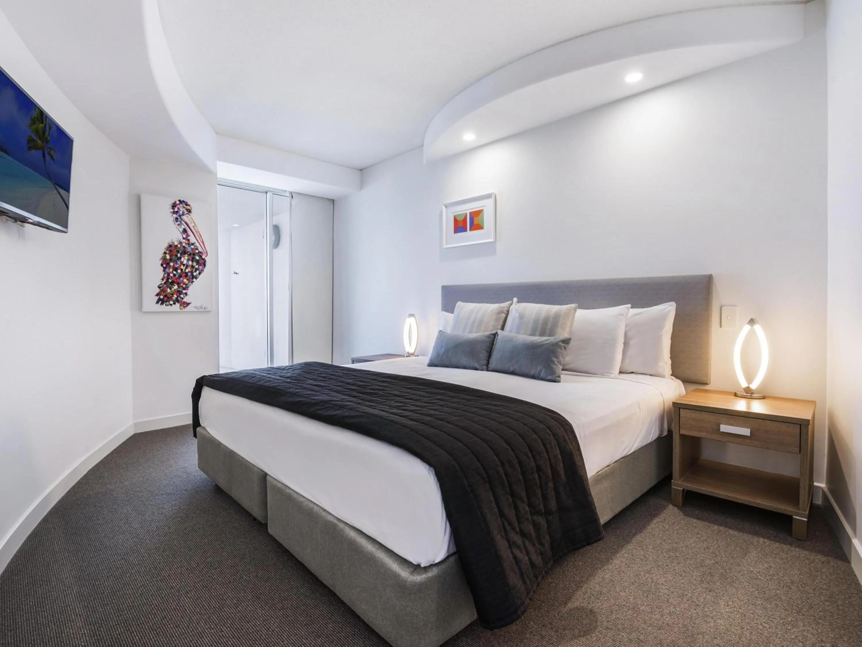 Bedroom, Bed in Mantra Sirocco