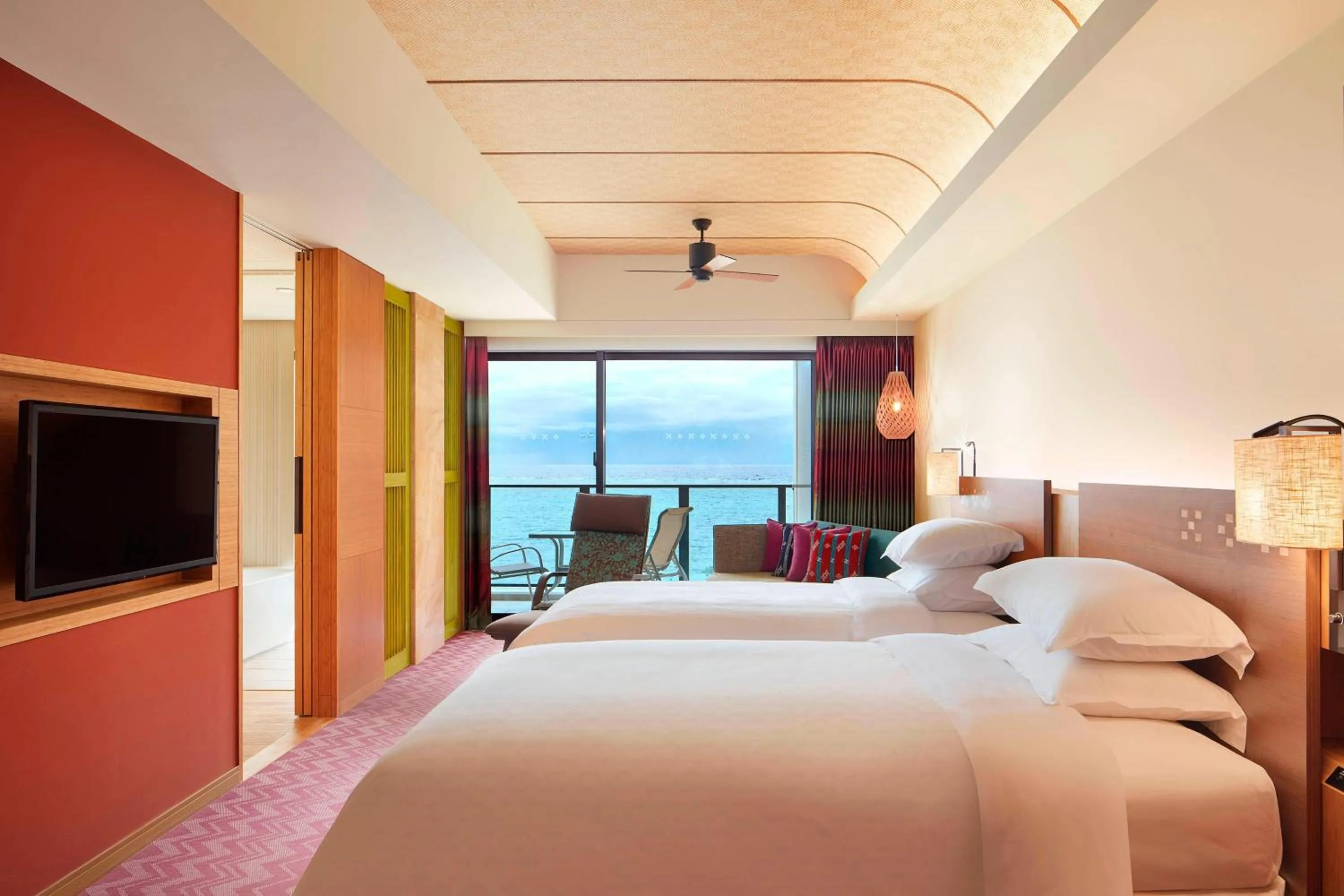 Photo of the whole room in Sheraton Okinawa Sunmarina Resort