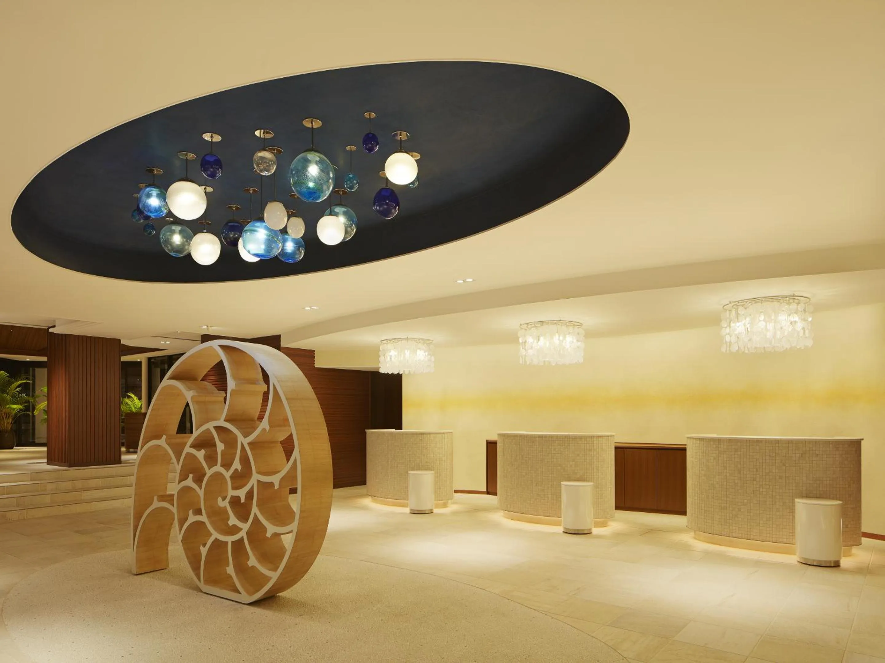 Lobby or reception in Sheraton Okinawa Sunmarina Resort