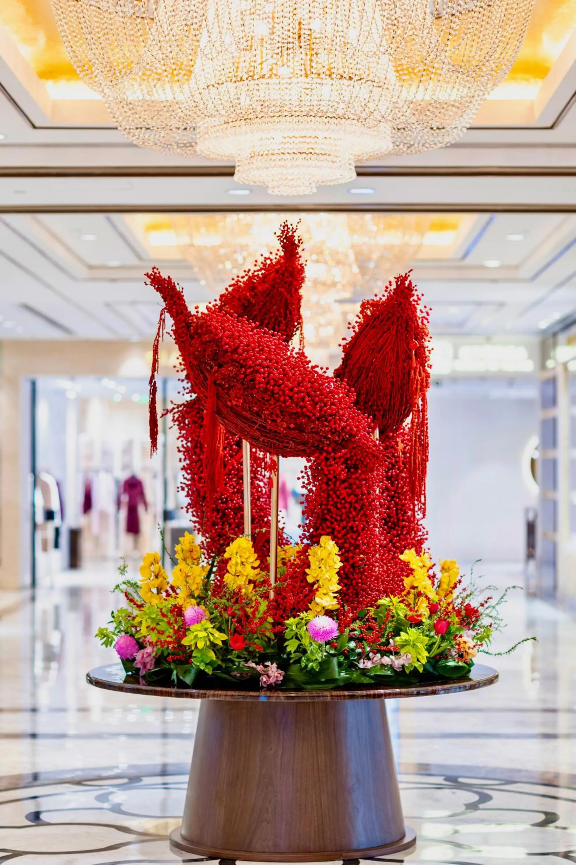 Lobby or reception in Shangri-La Dalian