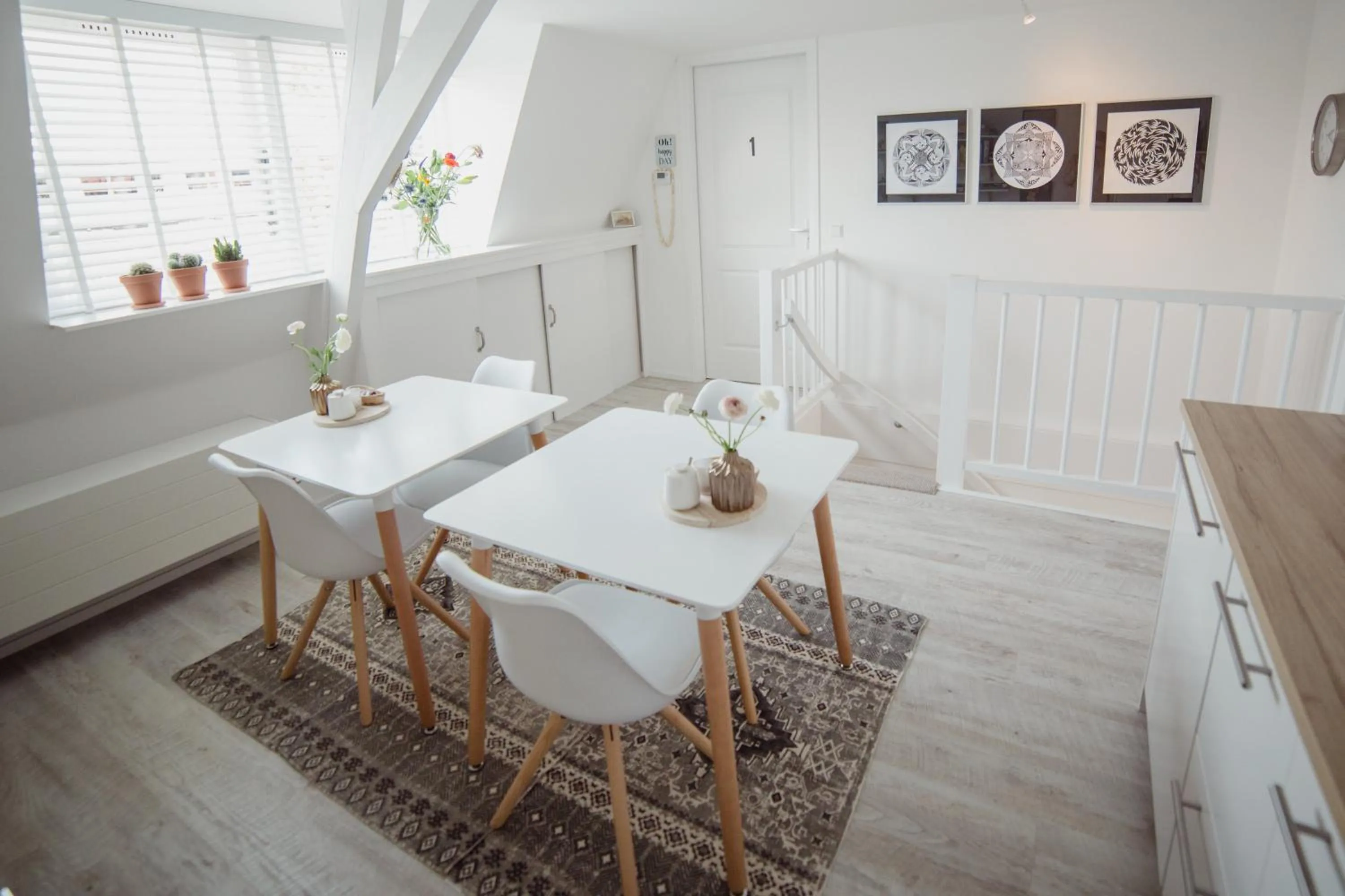 Dining area in Studio De Bilt