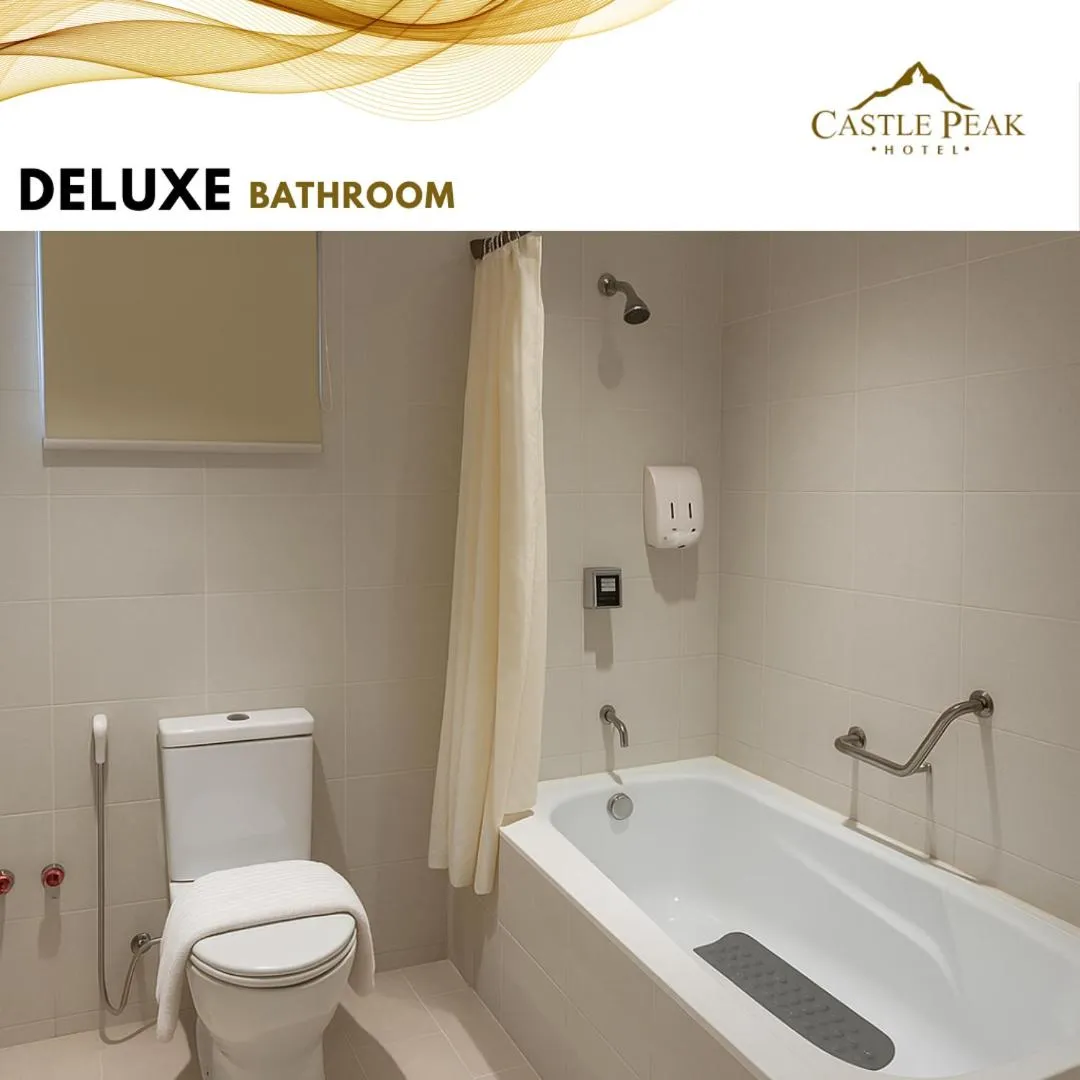 Bathroom in Castle Peak Hotel