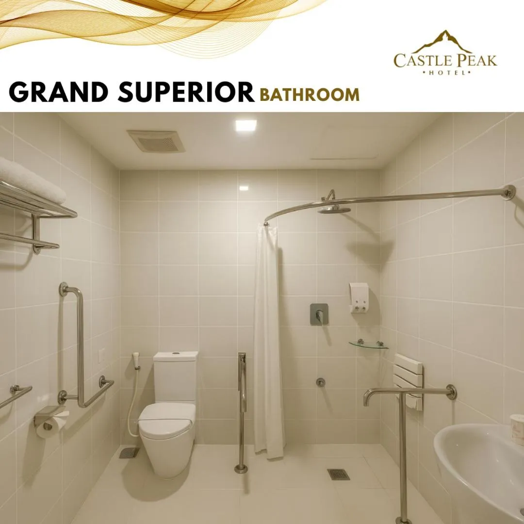 Bathroom in Castle Peak Hotel