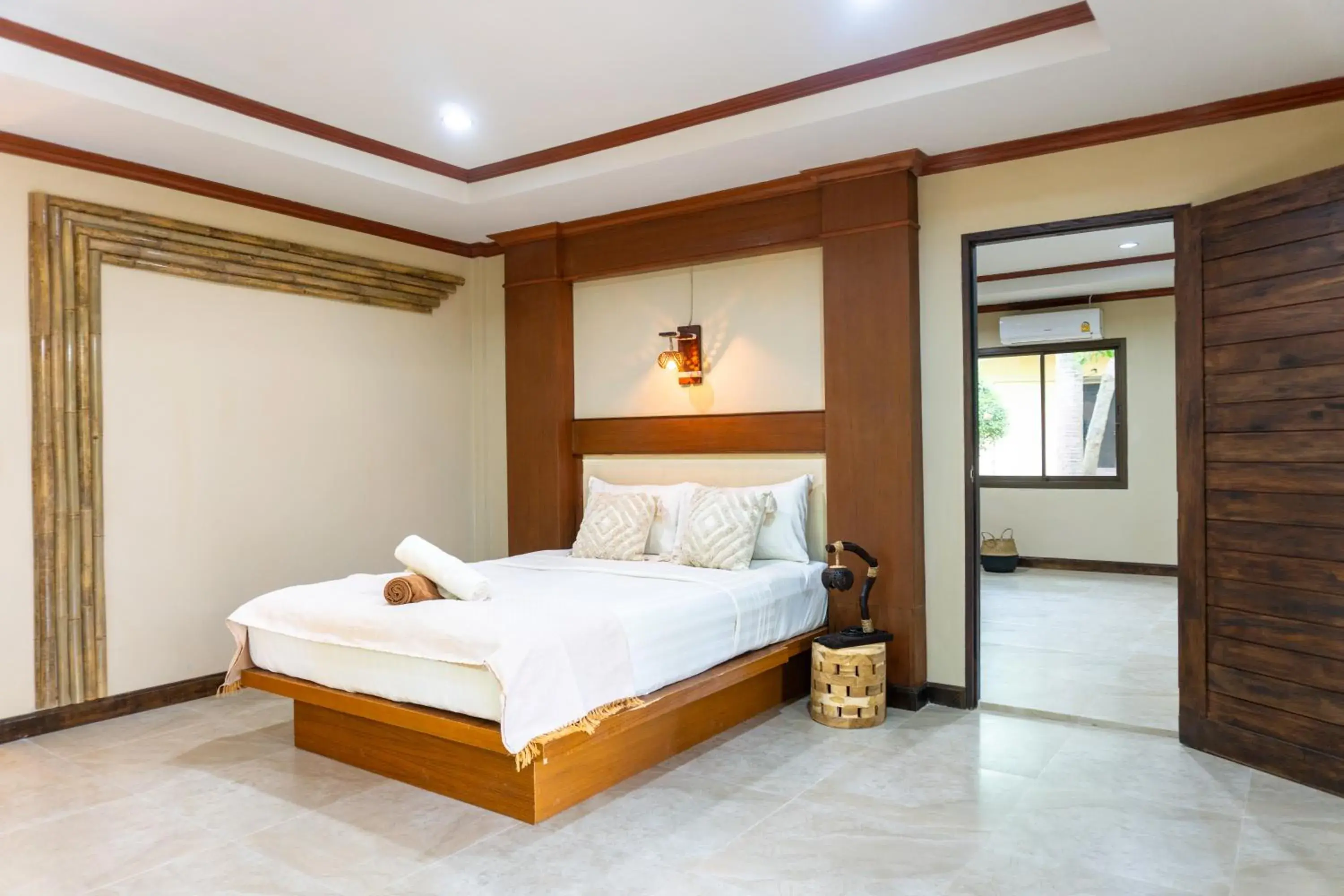 Family Room with Garden View in Lanta Riviera Beach Resort Family Room with Garden View in Lanta Riviera Beach Resort