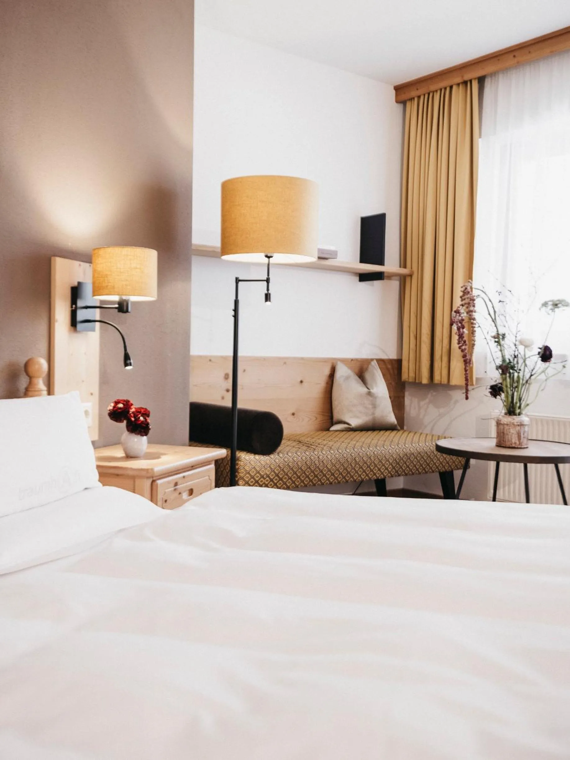 Bed in Almwellness-Resort Tuffbad