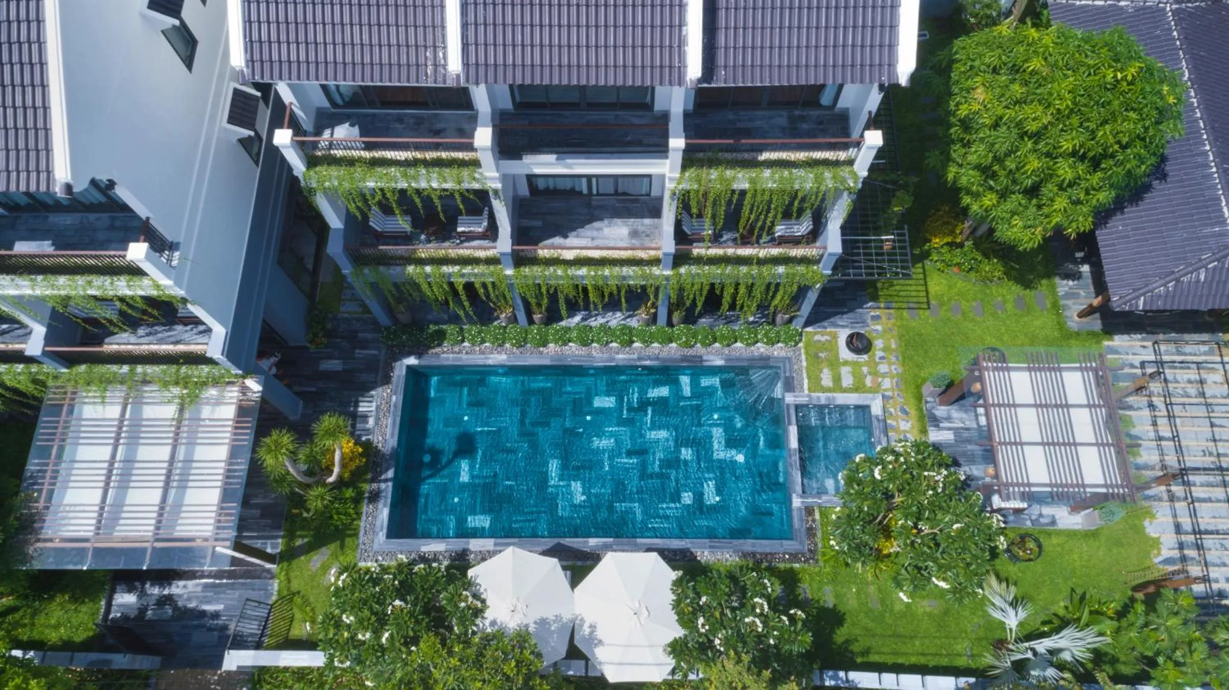 Bird's eye view in Dai An Phu Villa