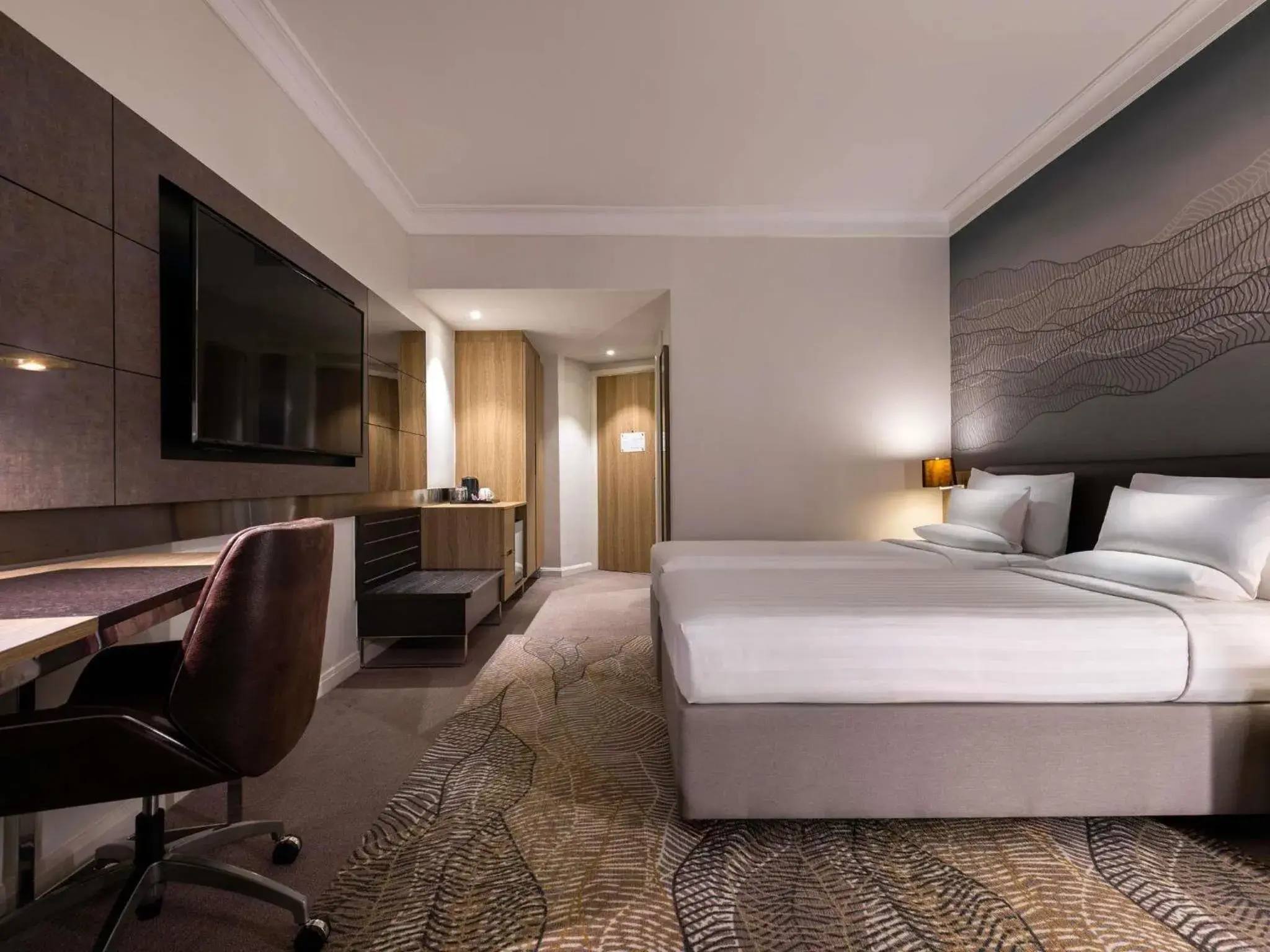 Premier Room with Two Single Beds in Novotel Kuala Lumpur City Centre Premier Room with Two Single Beds in Novotel Kuala Lumpur City Centre