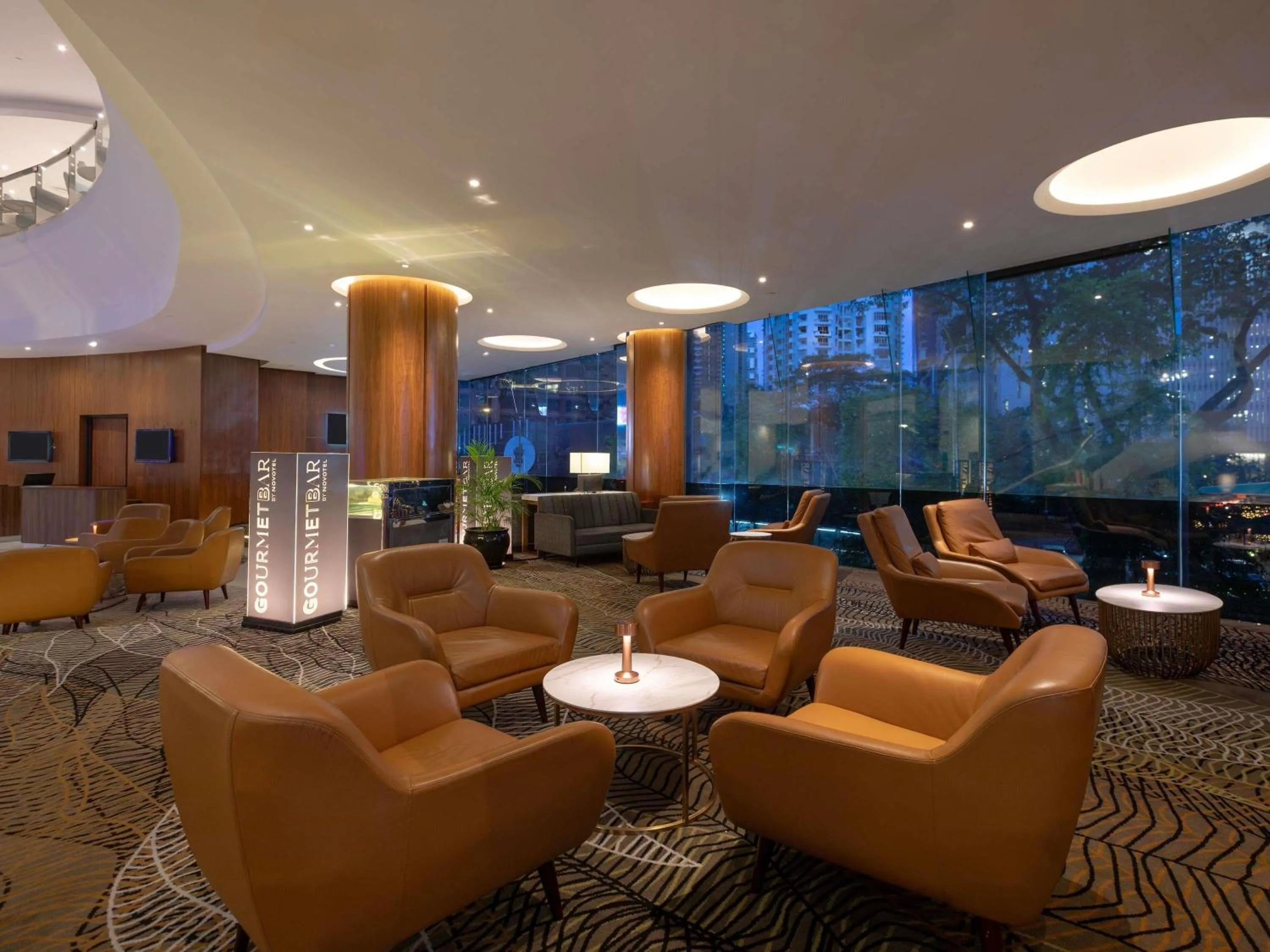 Lounge or bar in Novotel Kuala Lumpur City Centre