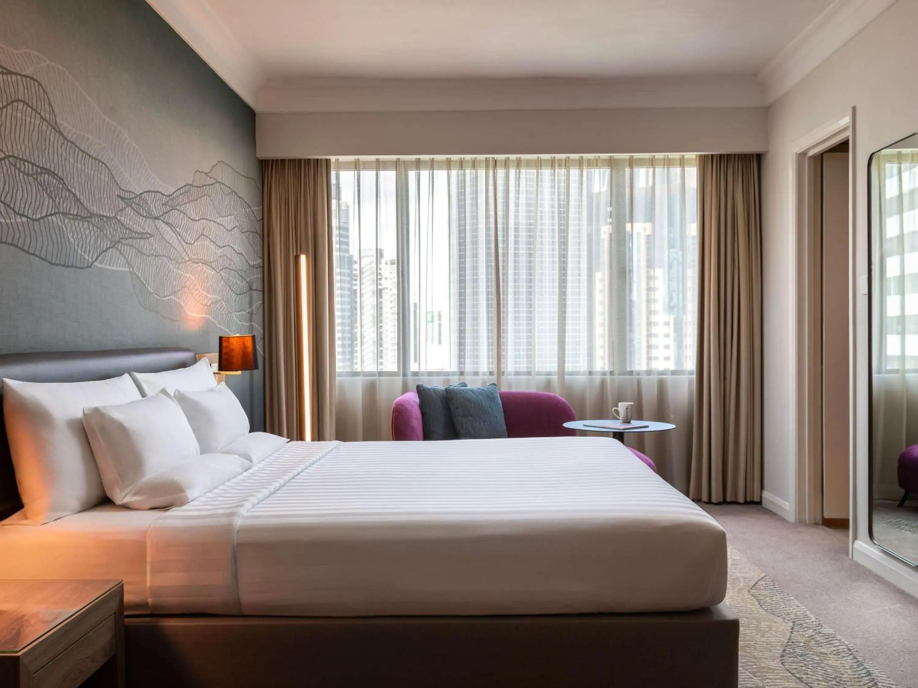 Executive King Room in Novotel Kuala Lumpur City Centre Executive King Room in Novotel Kuala Lumpur City Centre