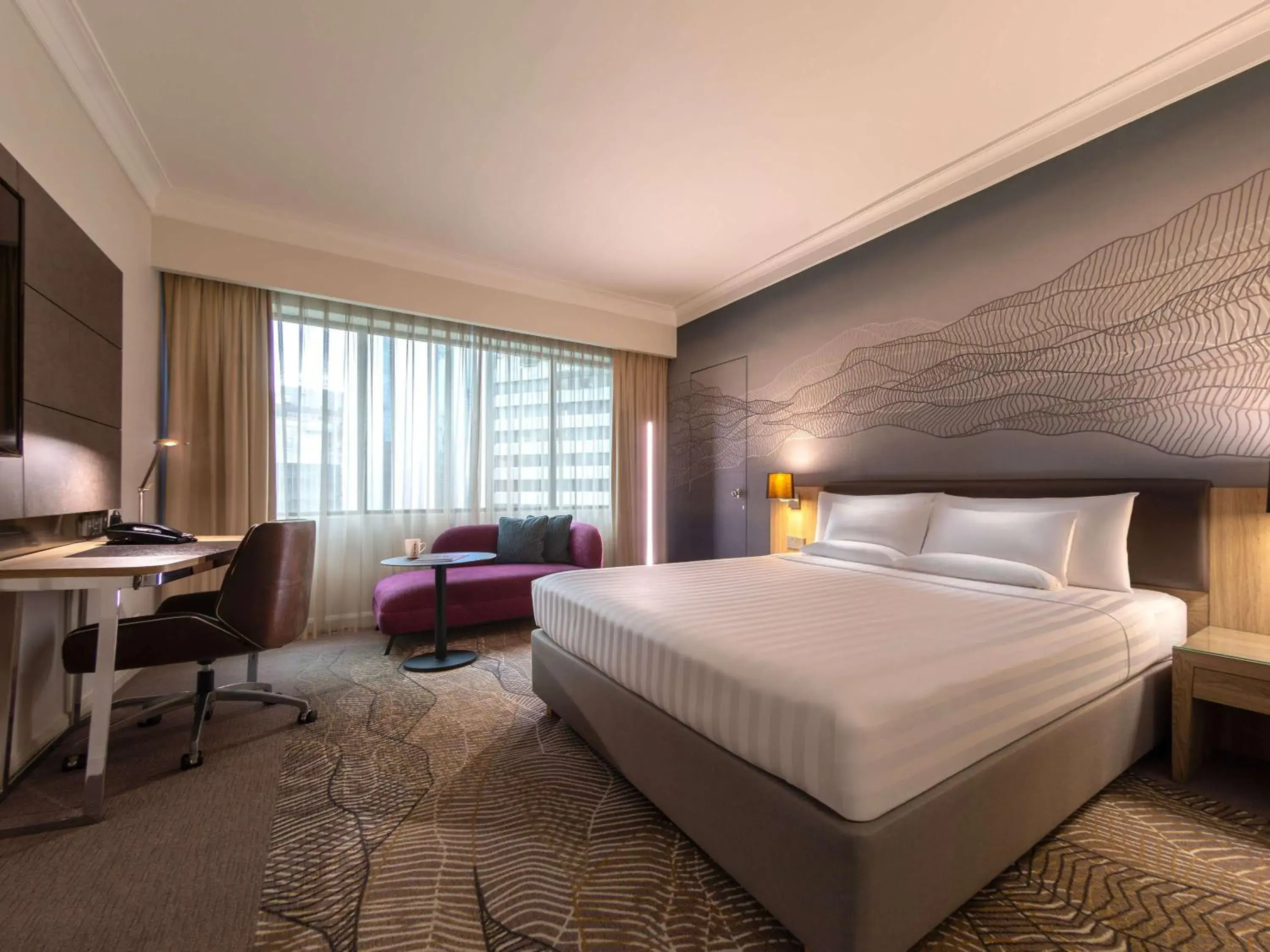 Premier King Room in Novotel Kuala Lumpur City Centre Premier King Room in Novotel Kuala Lumpur City Centre