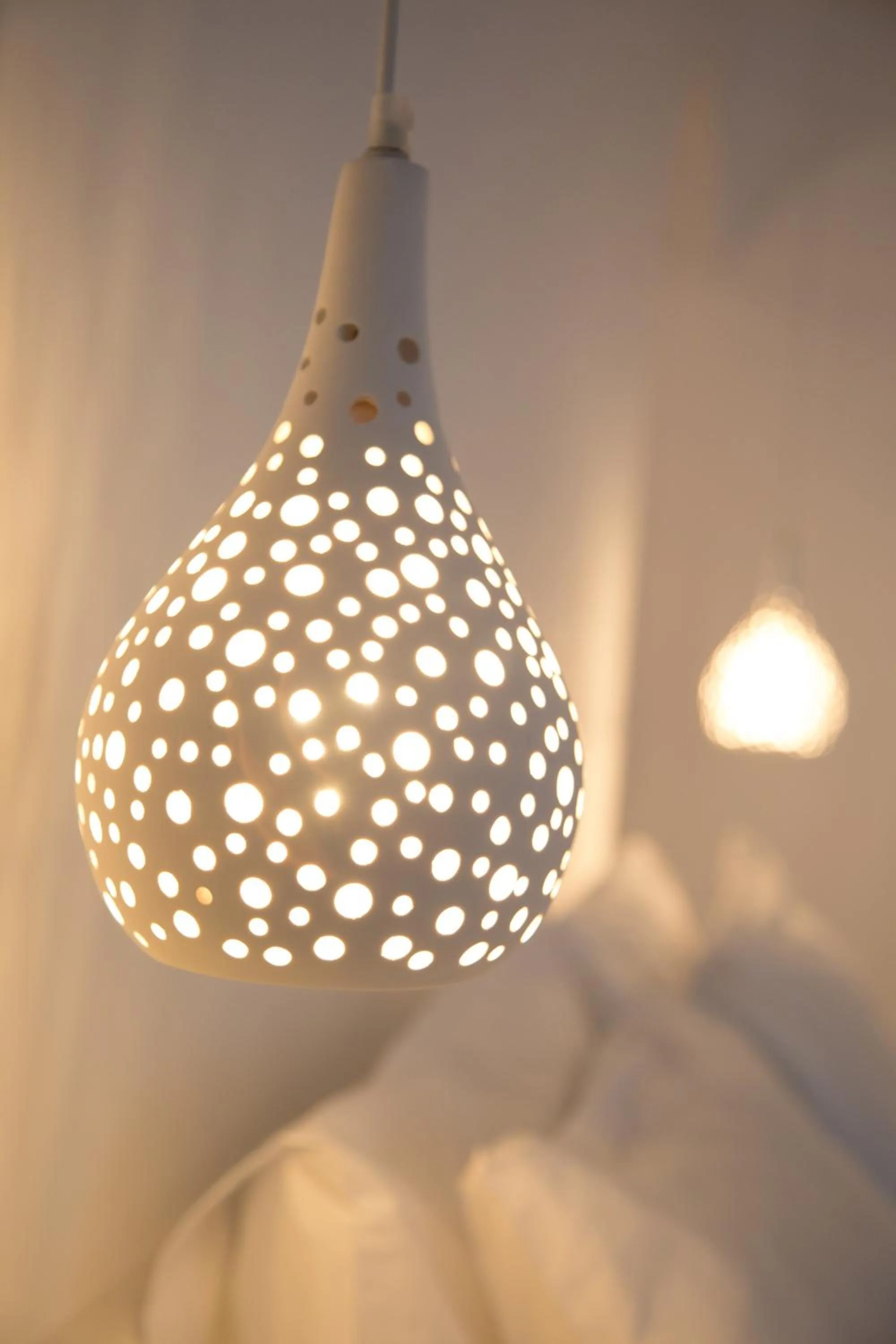 Bed in Markakis Studios Fira Town