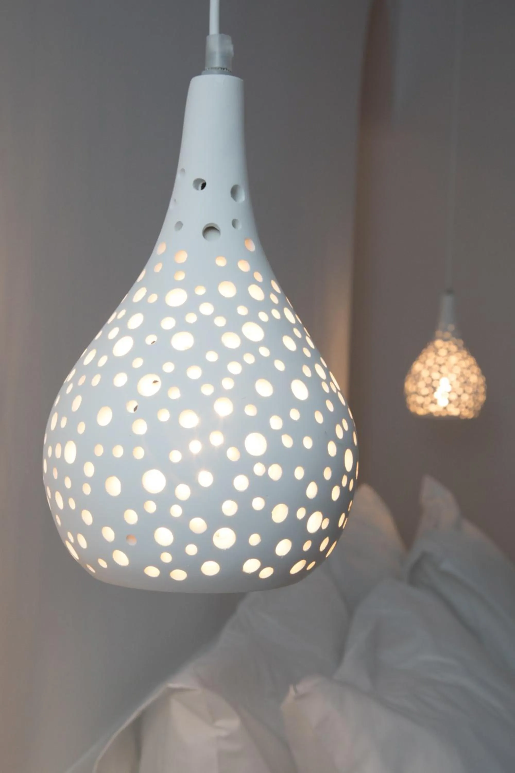 Bed in Markakis Studios Fira Town