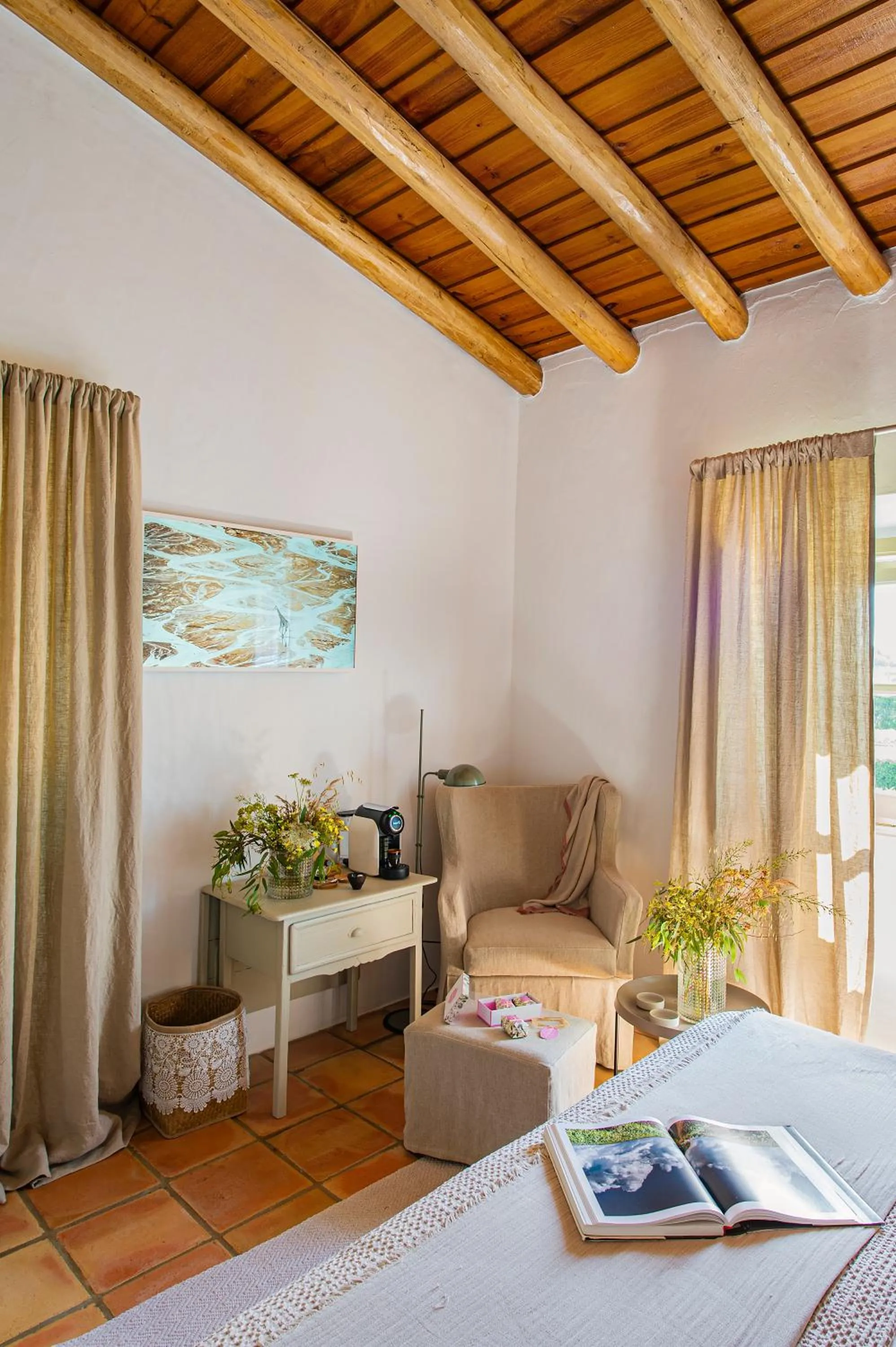 Bed in Herdade da Malhadinha Nova - Relais & Châteaux