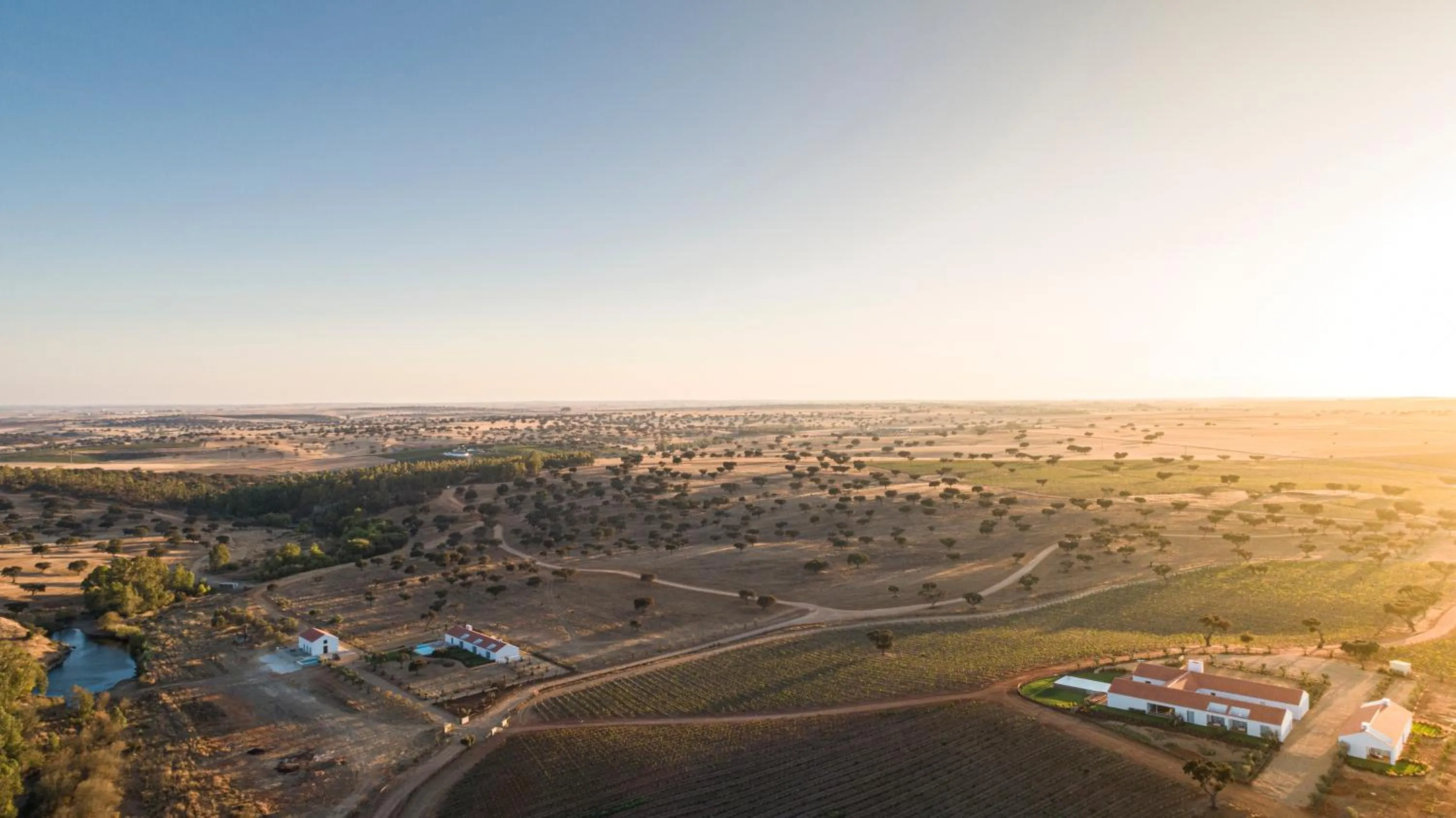 Bird's eye view in Herdade da Malhadinha Nova - Relais & Châteaux
