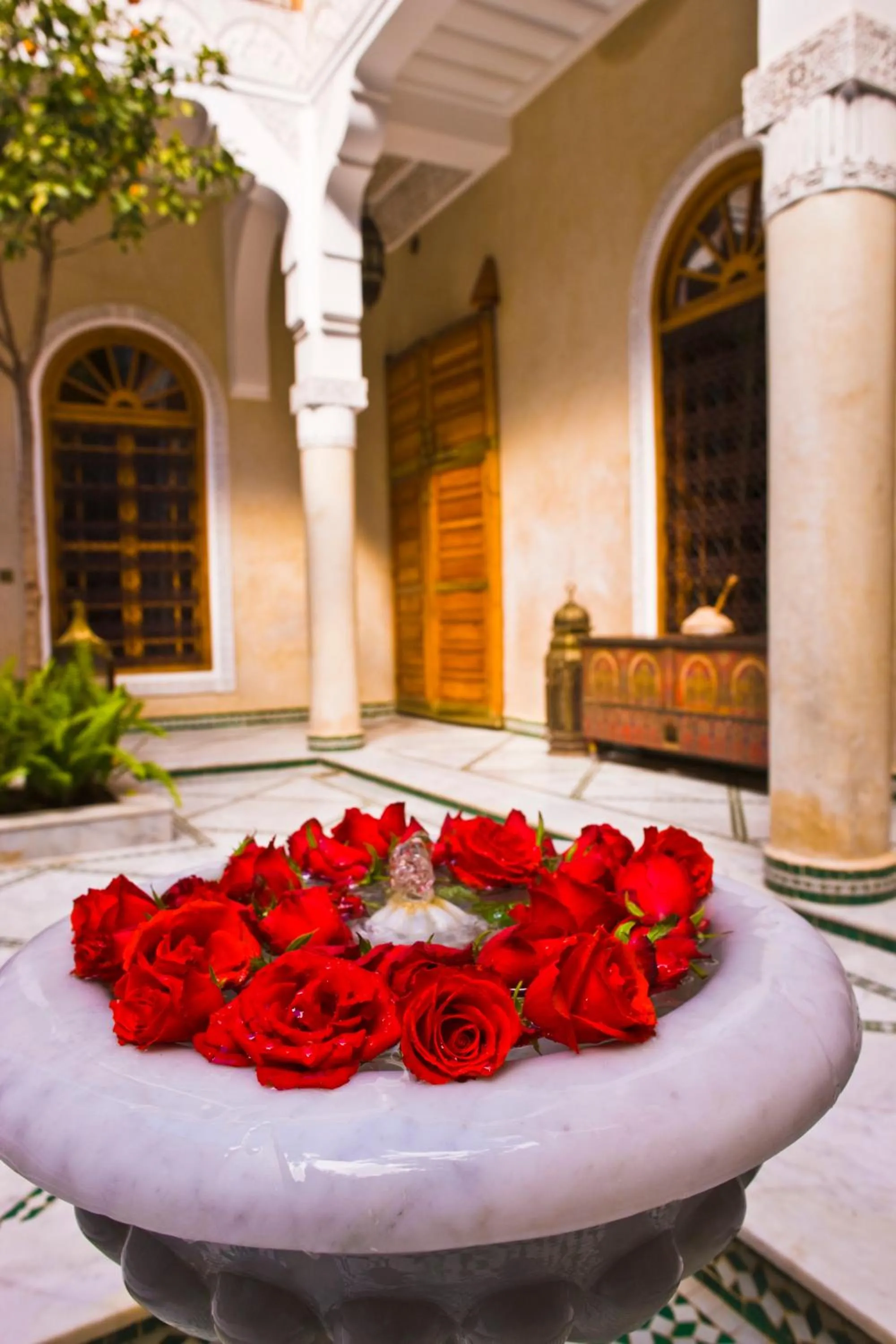 Balcony/Terrace in Riad & Spa Laurence Olivier