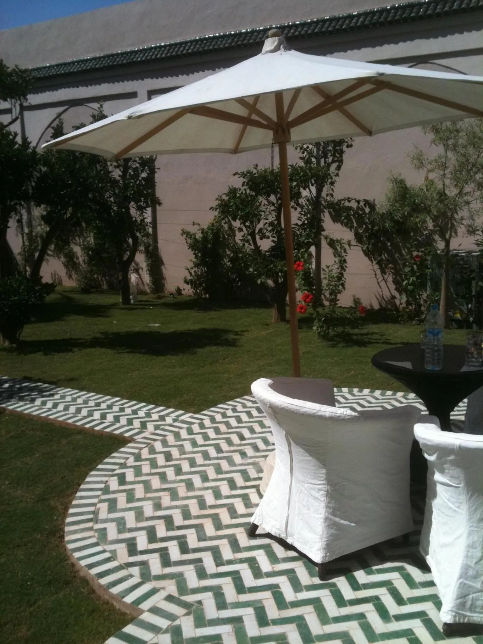 Garden in Riad & Spa Laurence Olivier