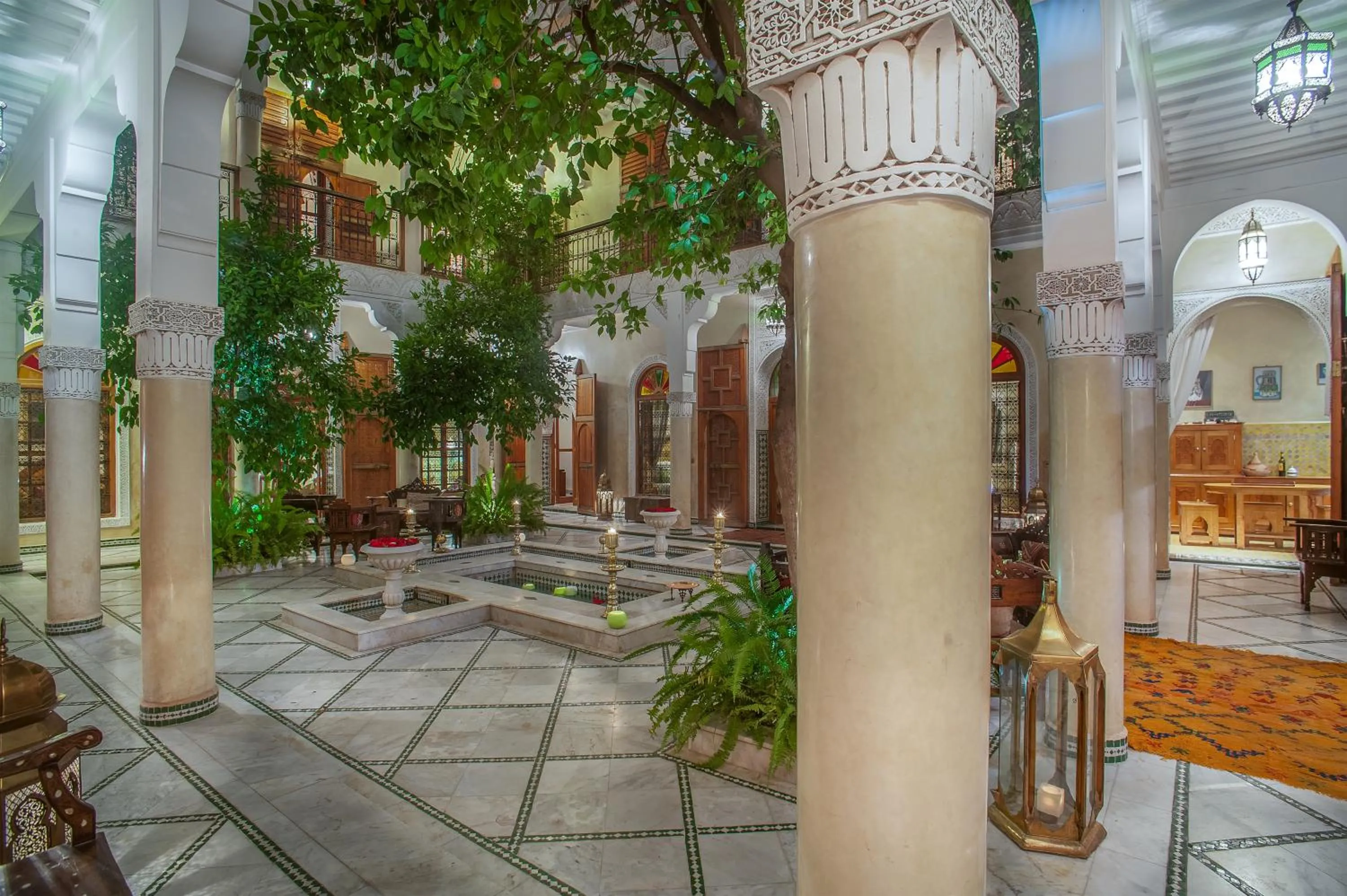 Lobby or reception in Riad & Spa Laurence Olivier