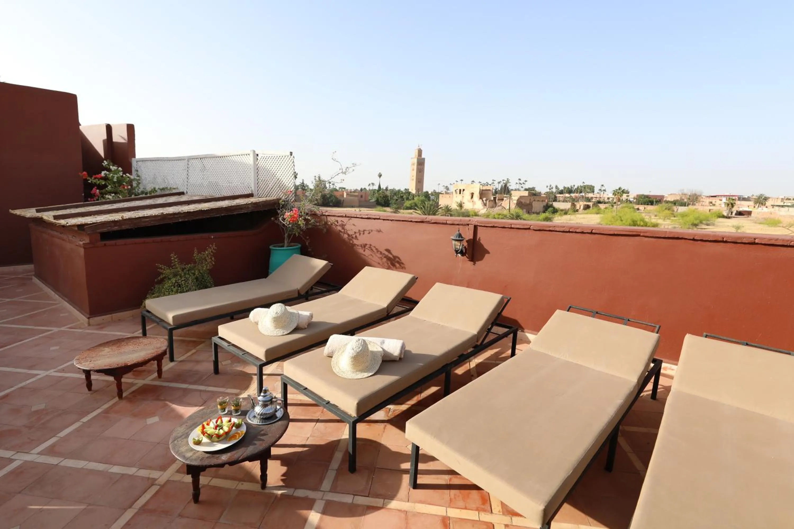 Solarium in Riad Sidi Mimoune & Spa