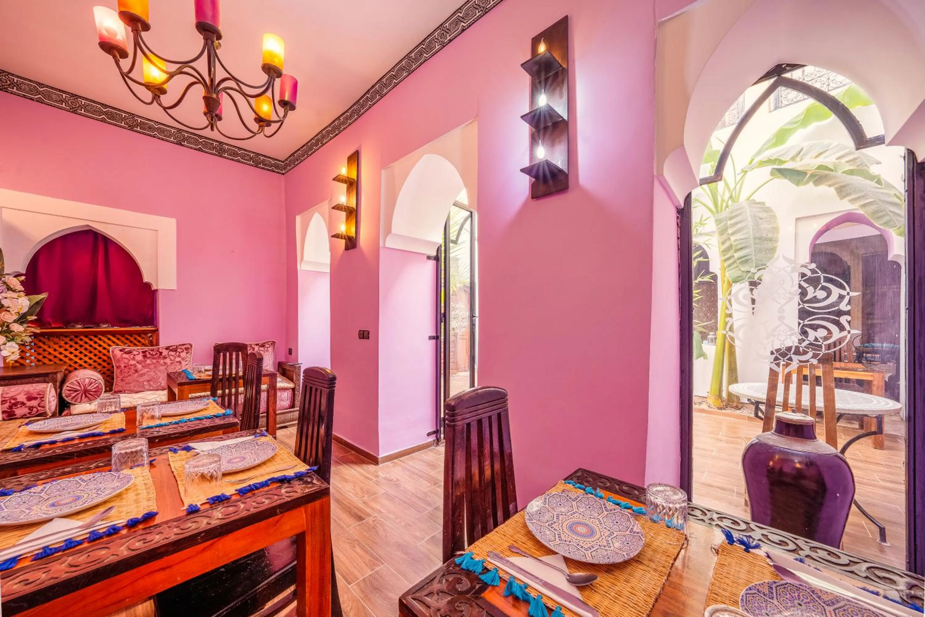 Living room in Riad Sidi Mimoune & Spa