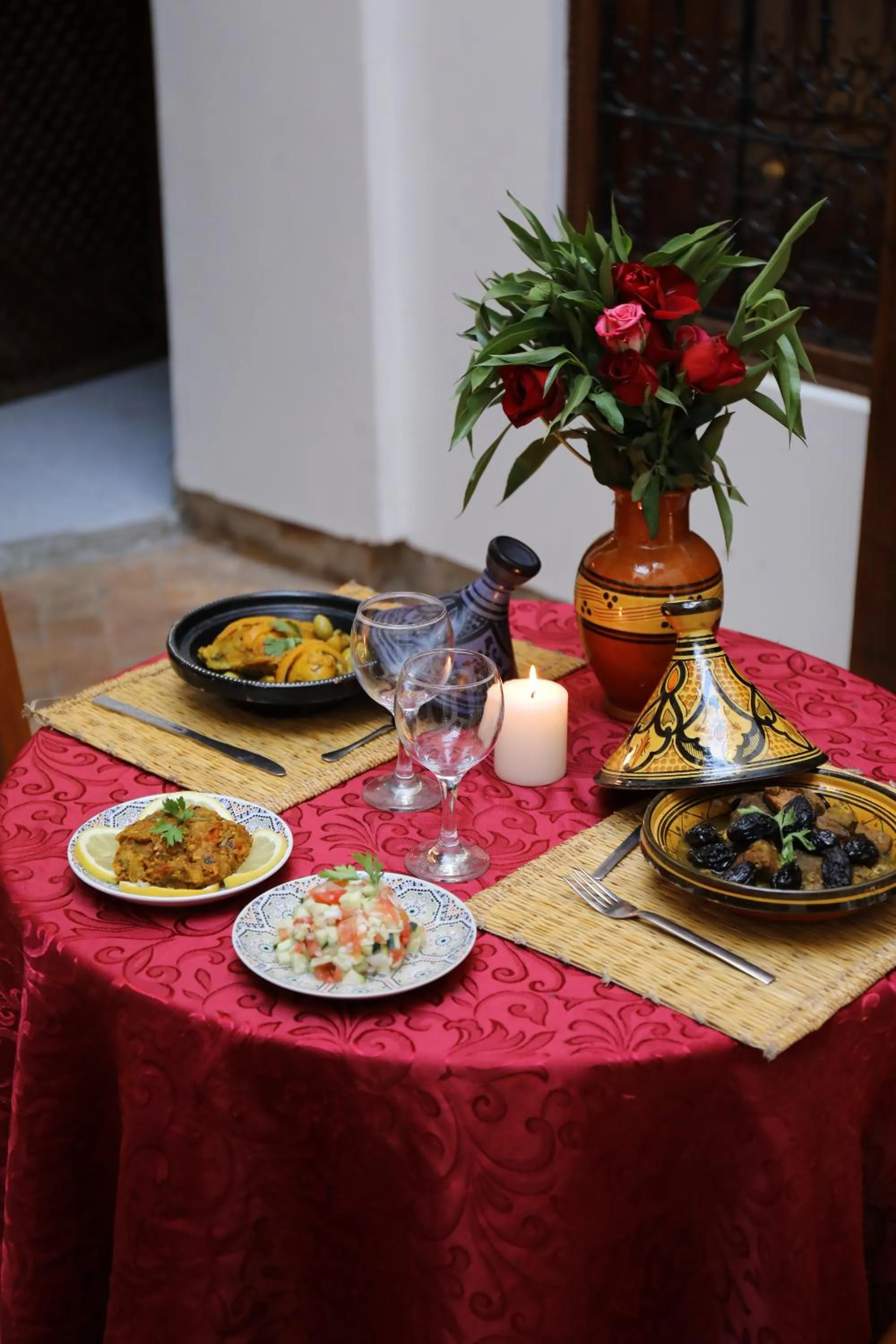 Meals in Riad Sidi Mimoune & Spa