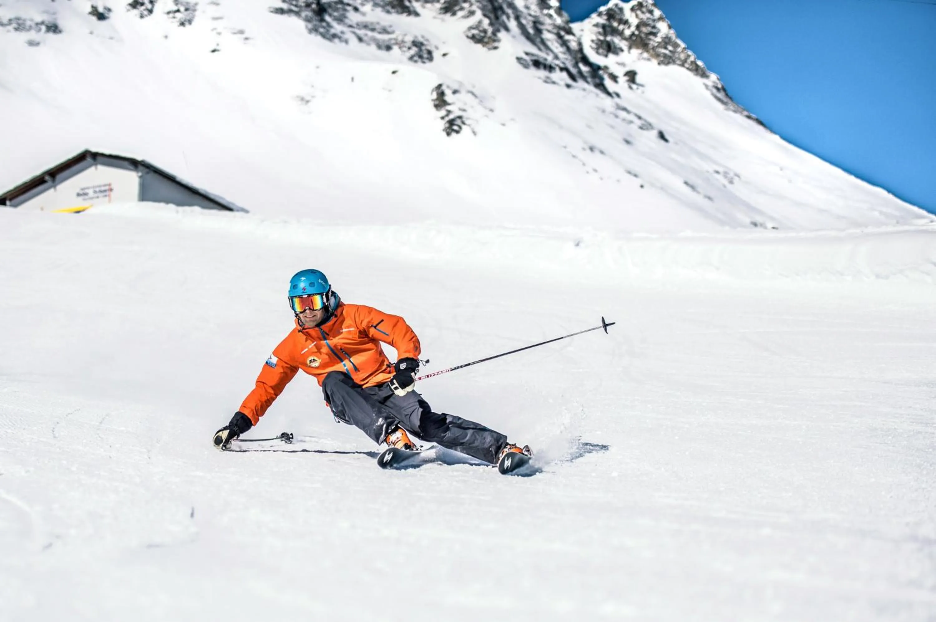 Skiing in Hotel Bristol