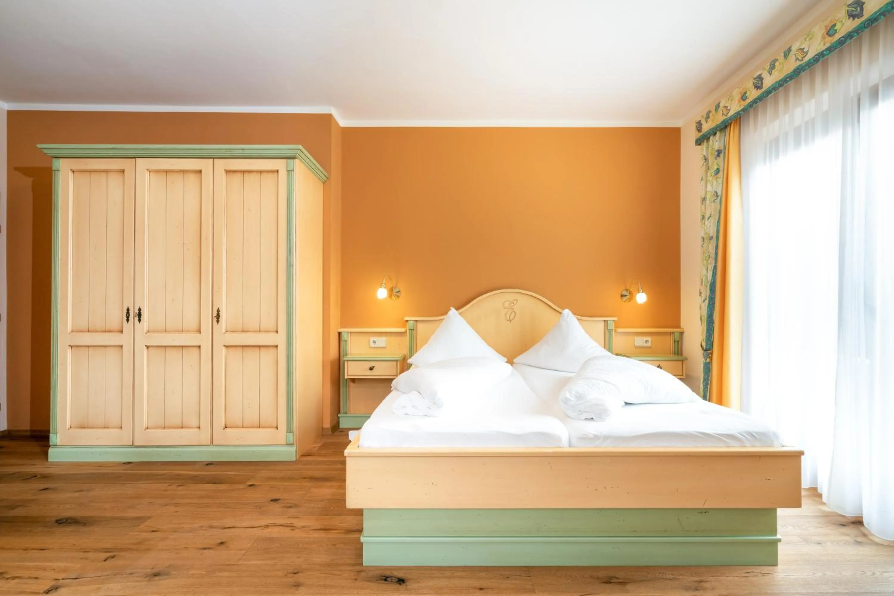 Bed in Hotel Erlenhof