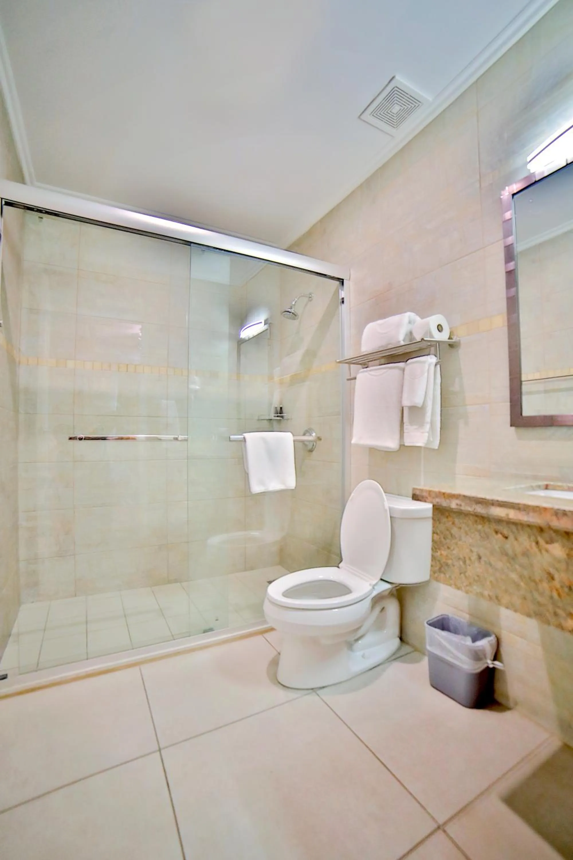 Shower in Pearl Aruba Condos