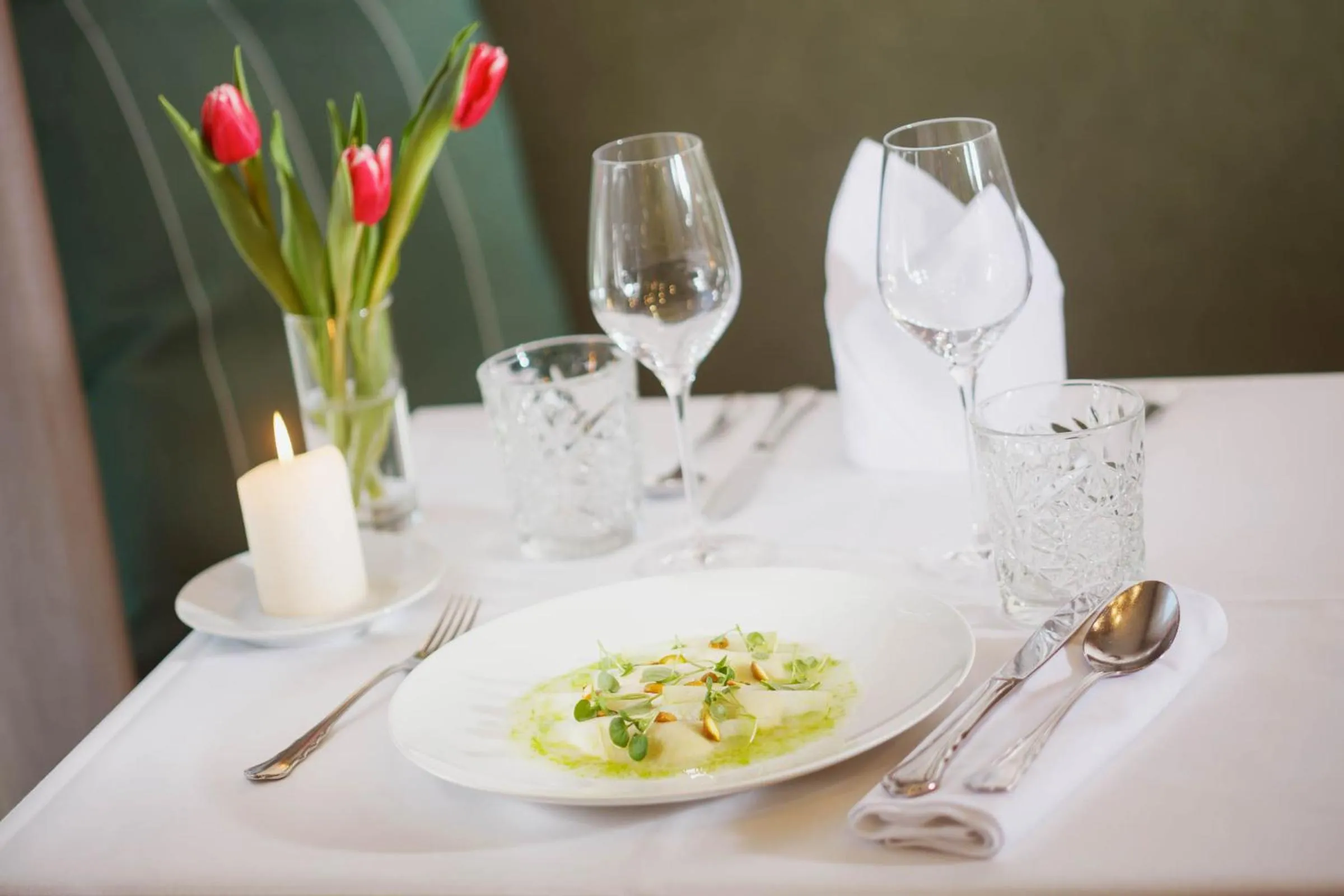 Food and drinks in Pfeiler's Bürgerstüberl - Hotel