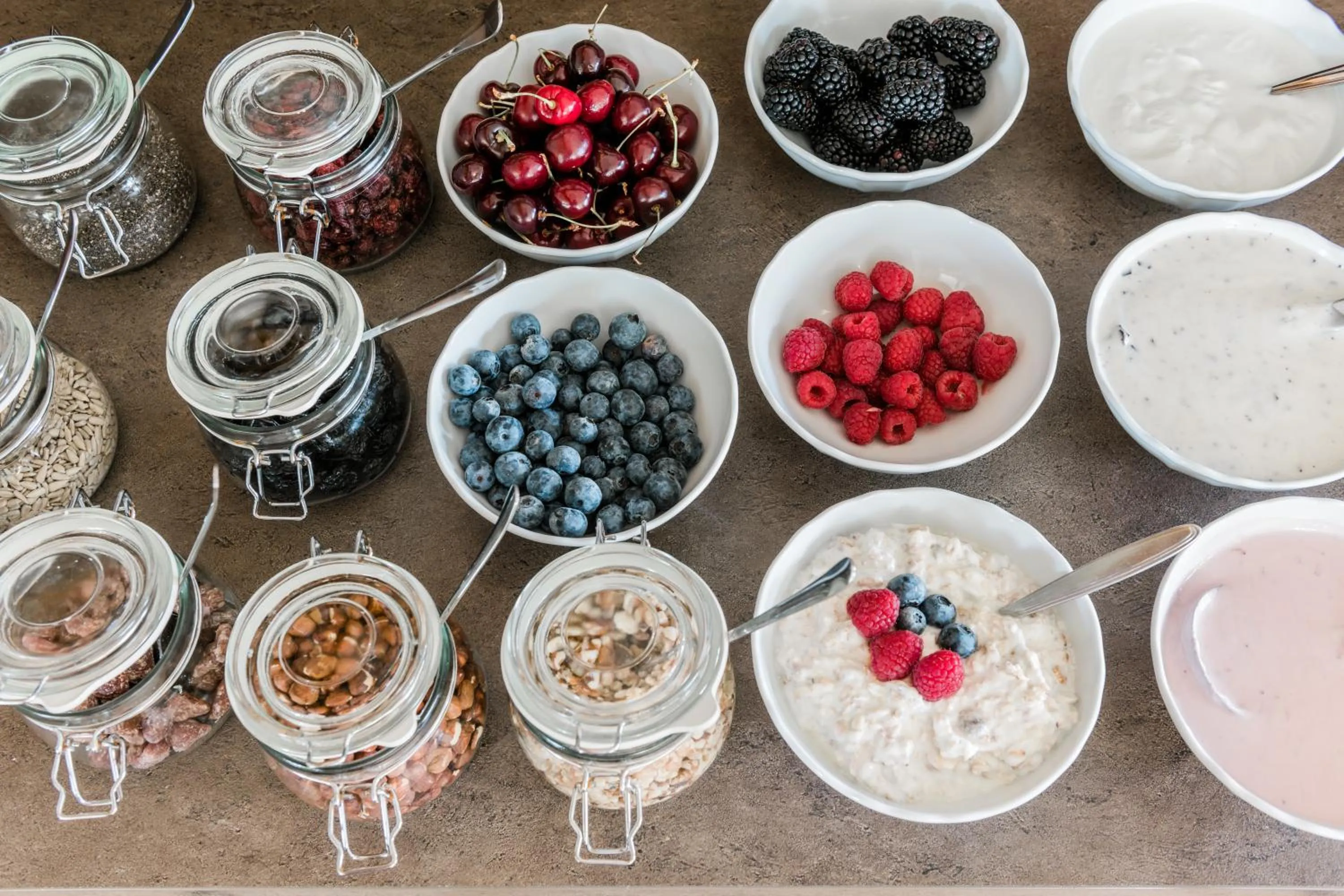 Buffet breakfast in Landhaus Steiner