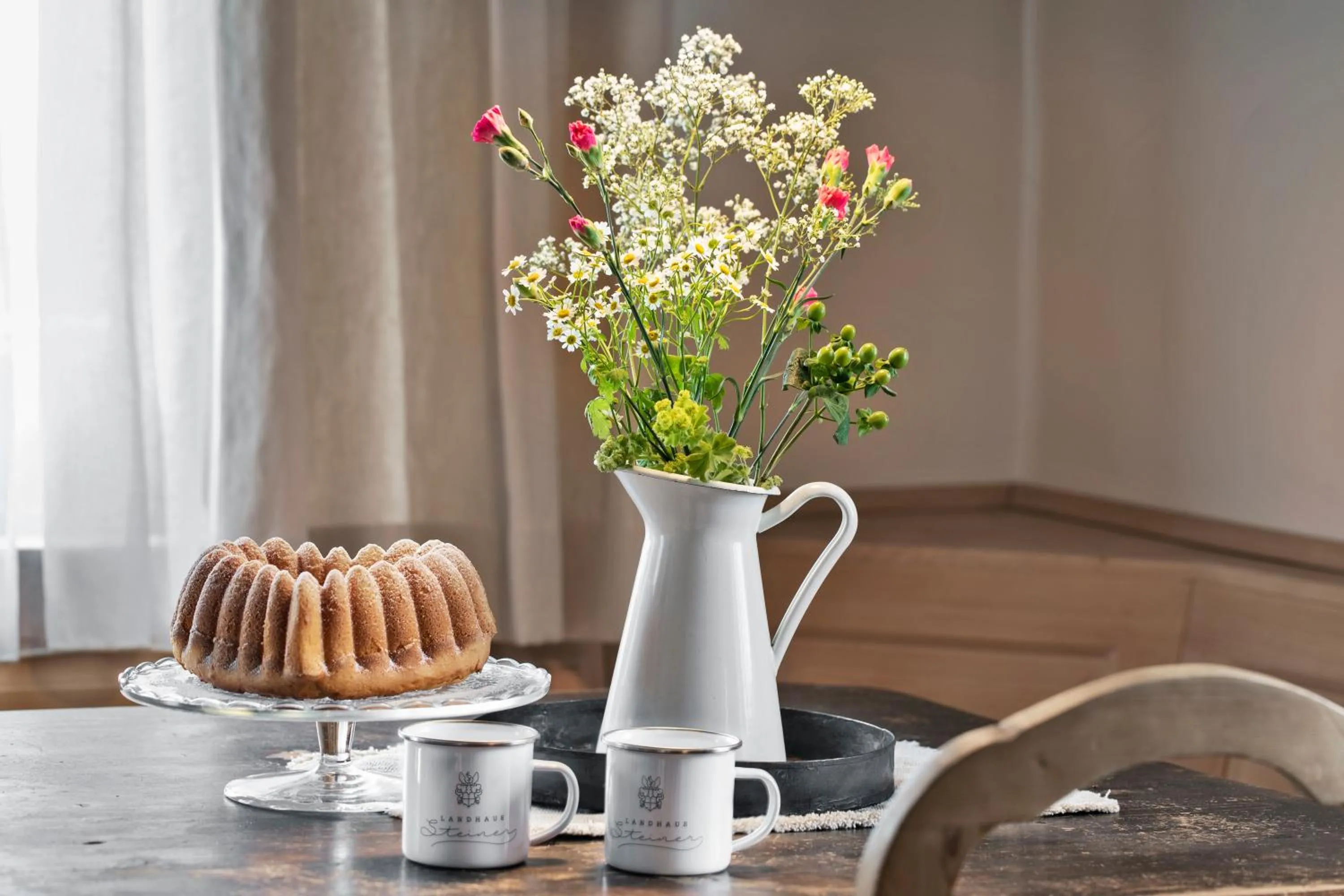 Food and drinks in Landhaus Steiner