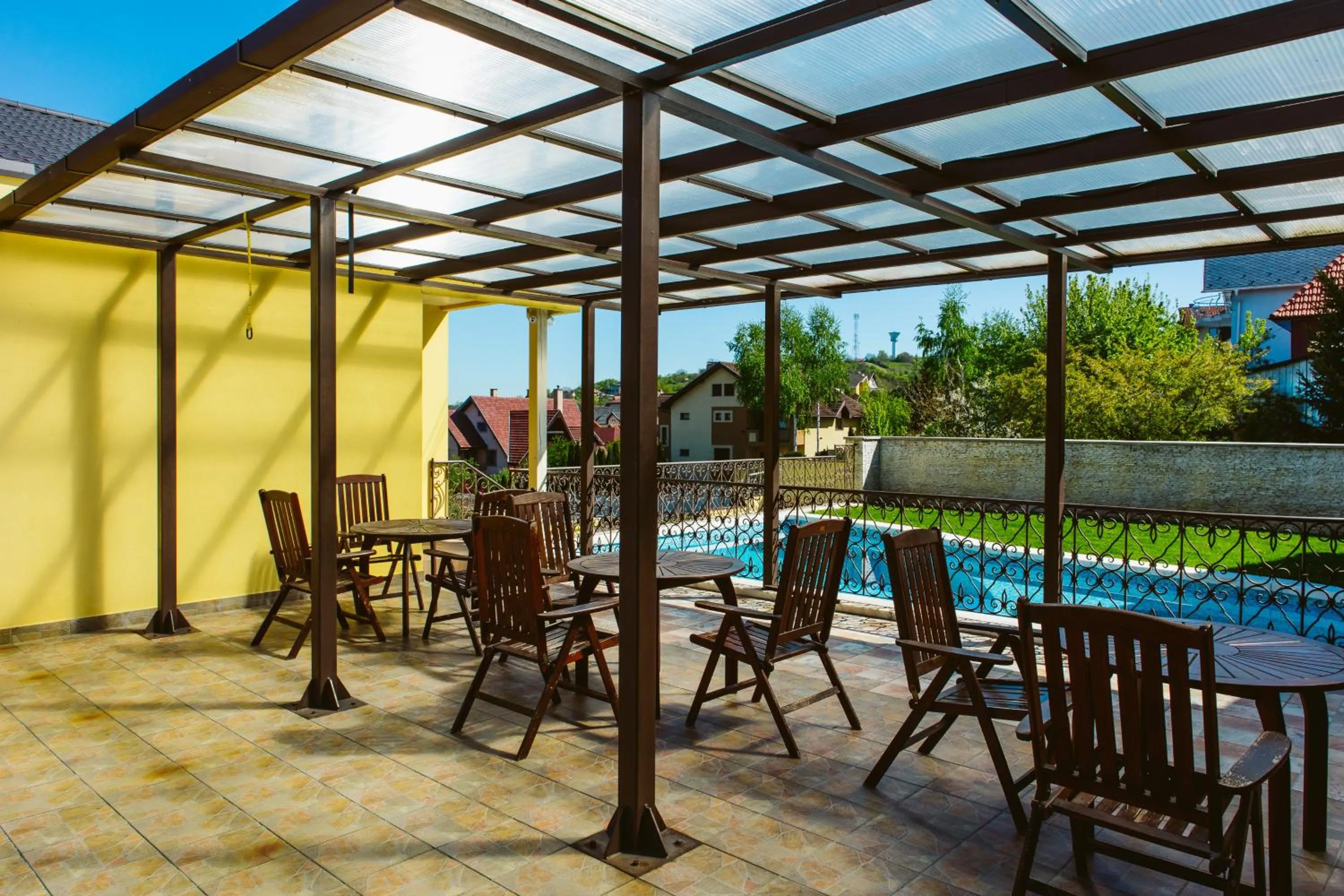Balcony/Terrace in Pensiunea Imperial