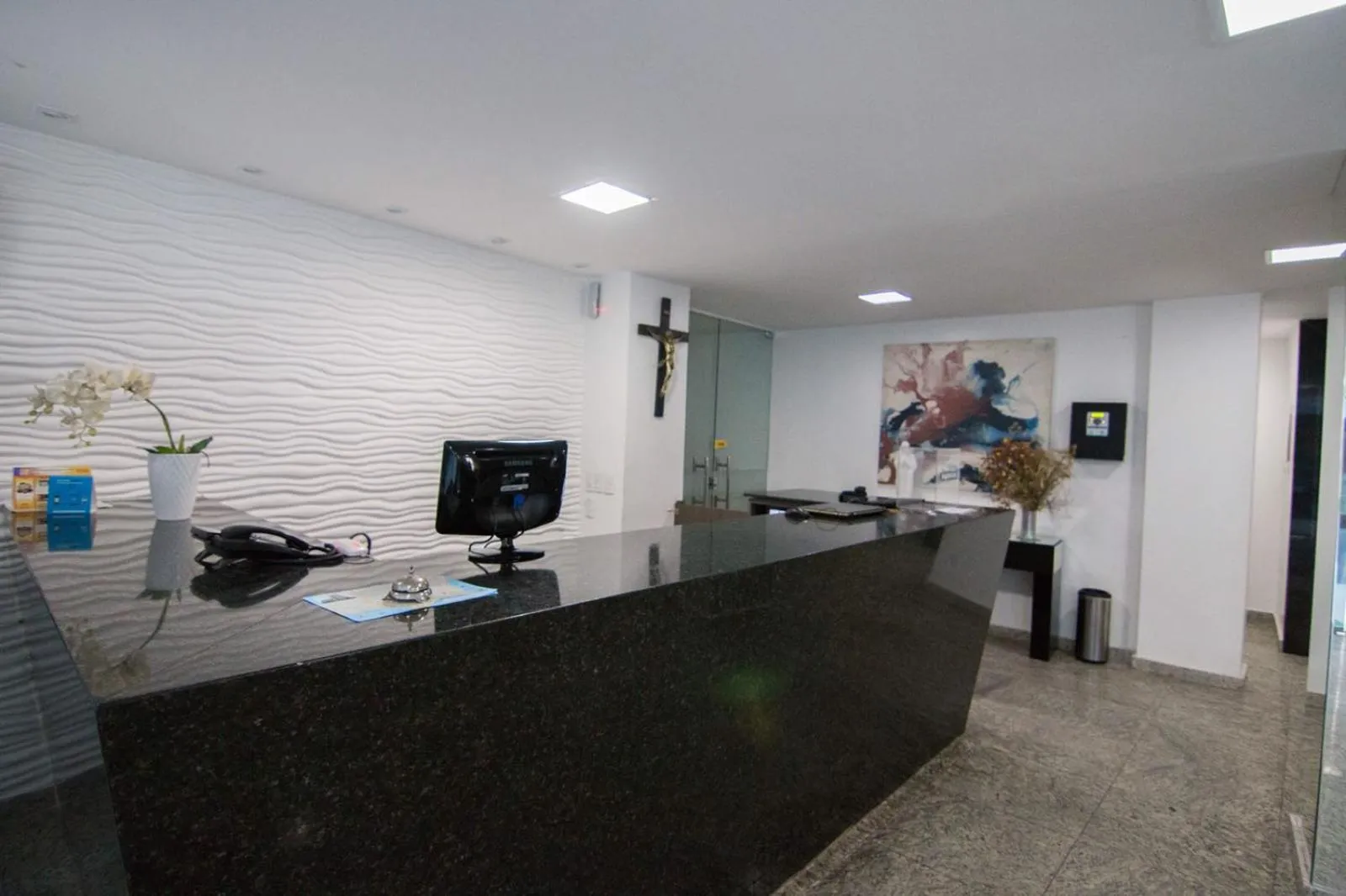 Lobby or reception in Trópico Praia Hotel