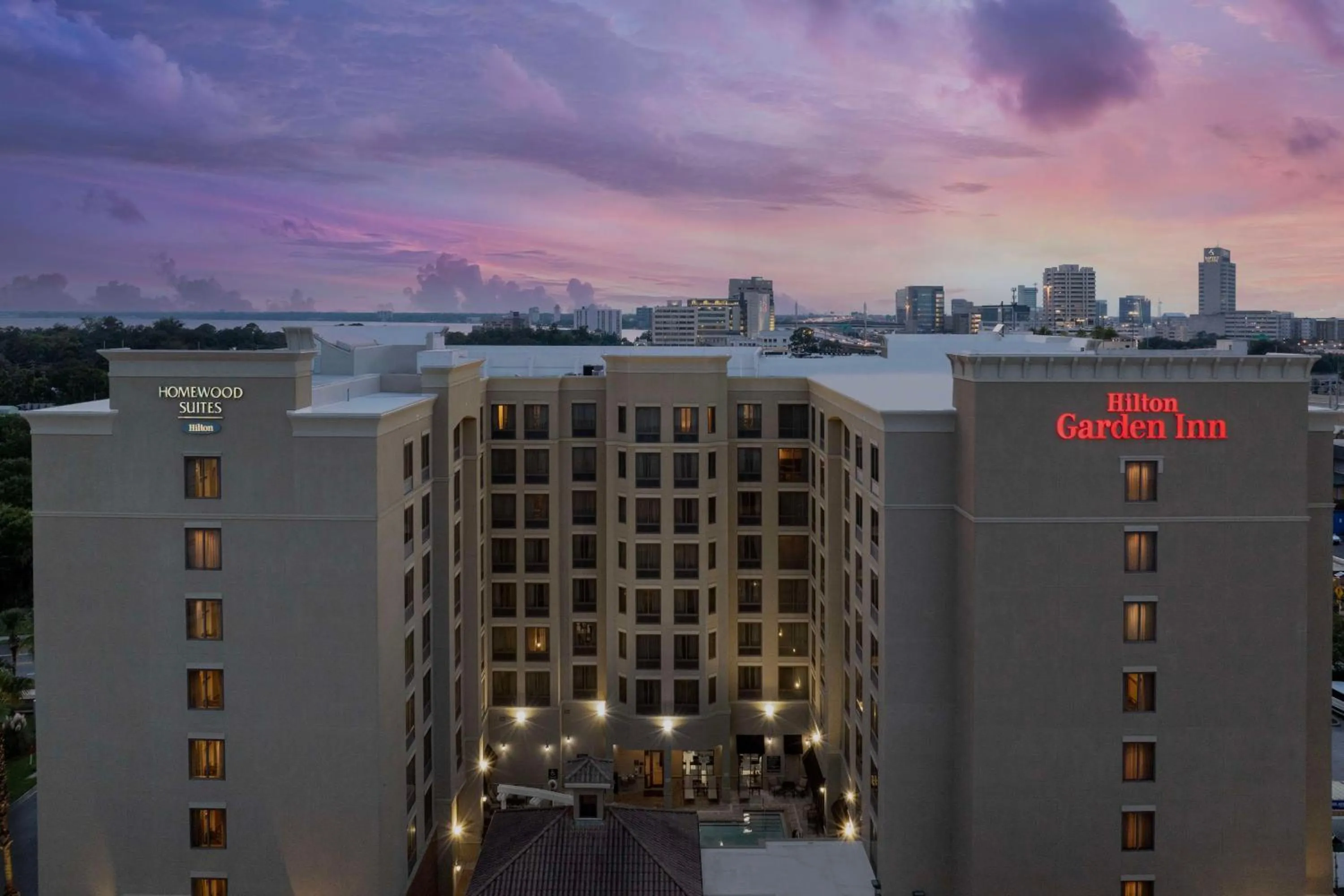 Property building in Homewood Suites by Hilton Jacksonville-Downtown/Southbank