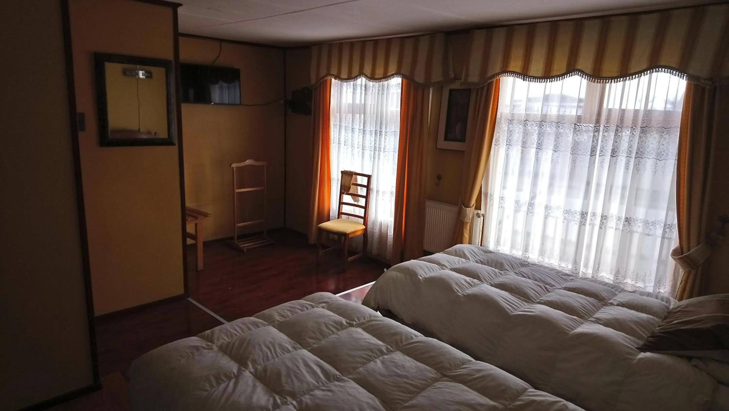 Decorative detail, Bed in Hostal Alcázar
