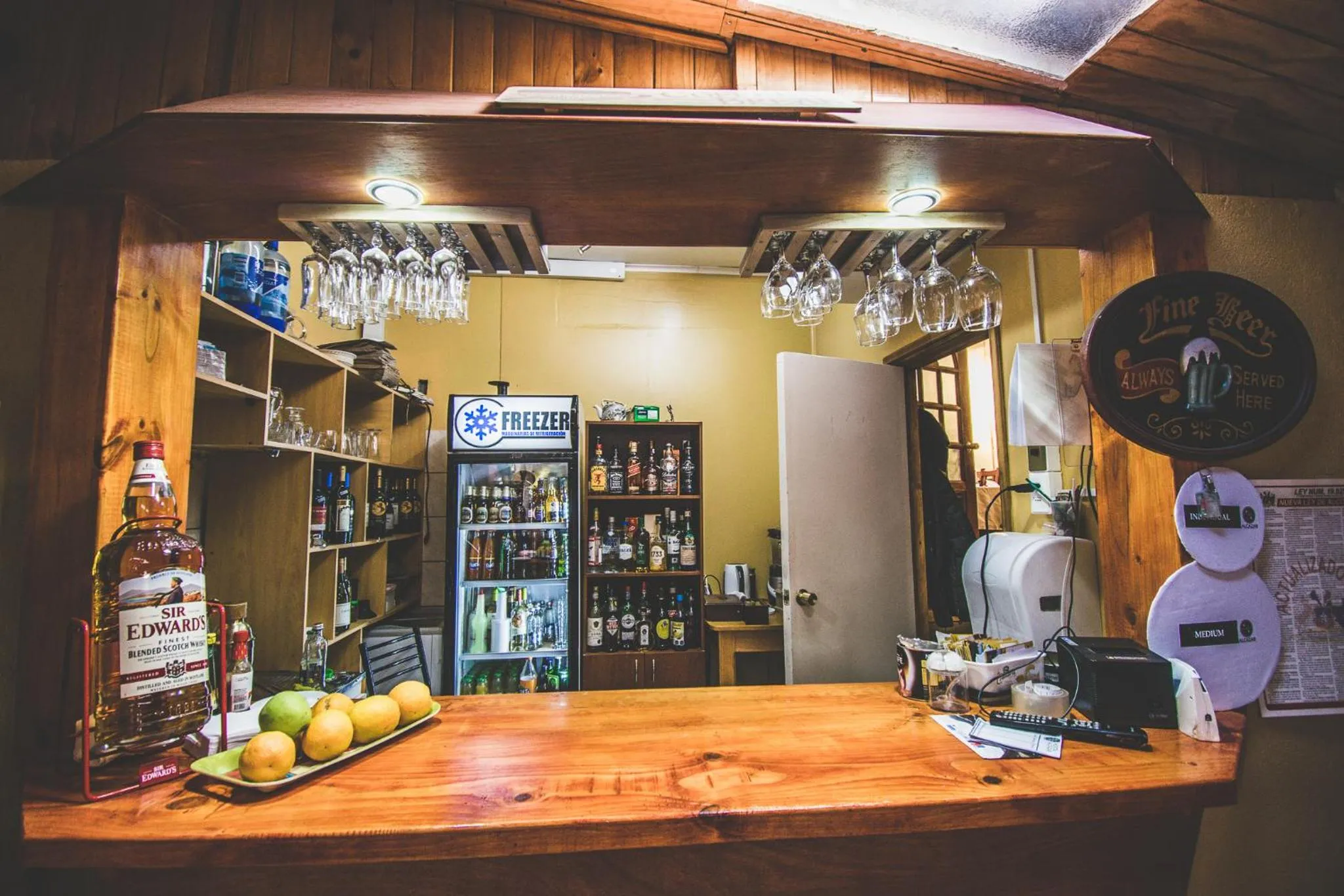 Lounge or bar in Hostal Alcázar