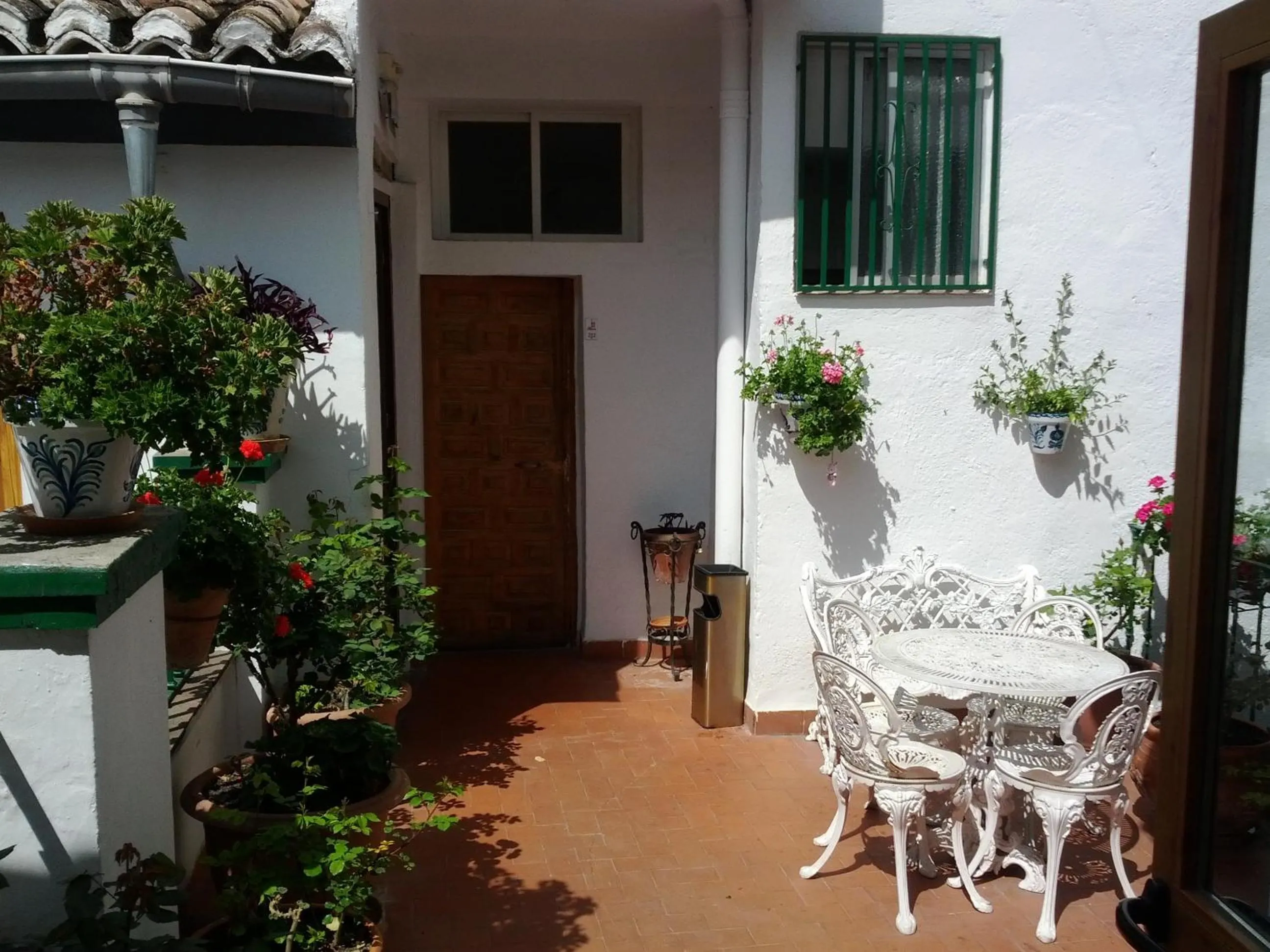 Patio in Pensión San Joaquín