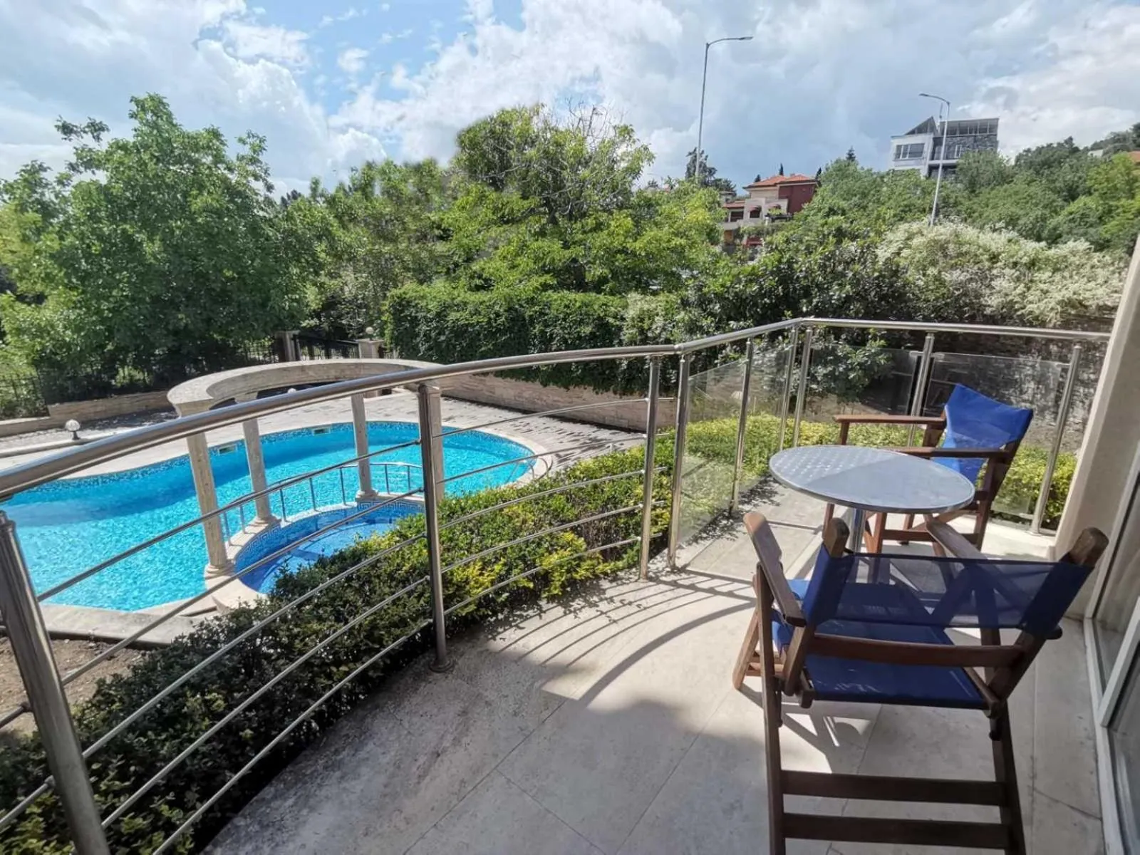 Balcony/Terrace in Twins Palace ApartHotel