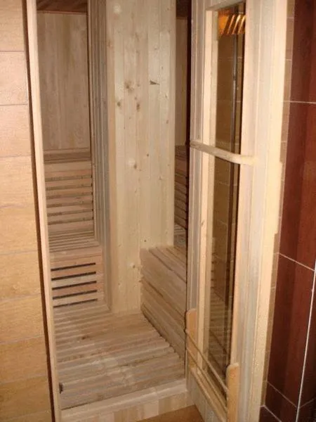 Sauna in Twins Palace ApartHotel